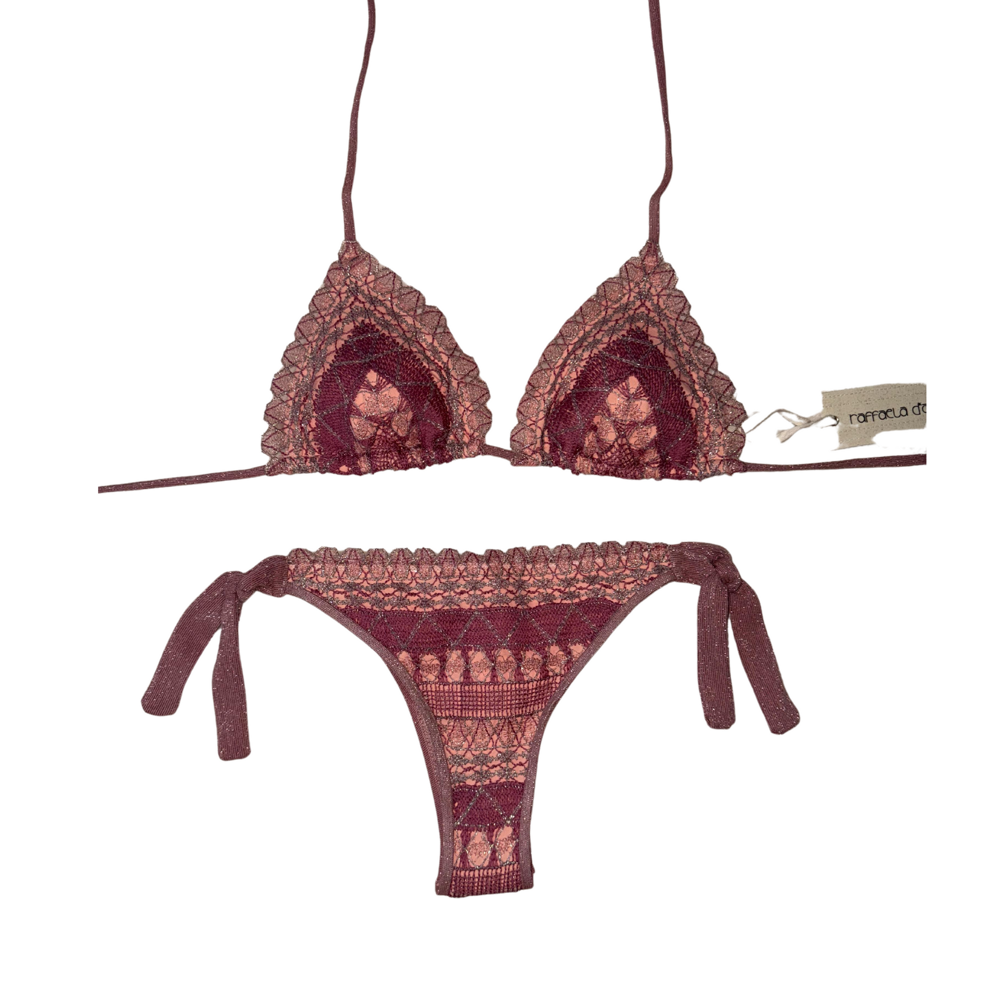 BIKINI TRIANGOLO MACRAME