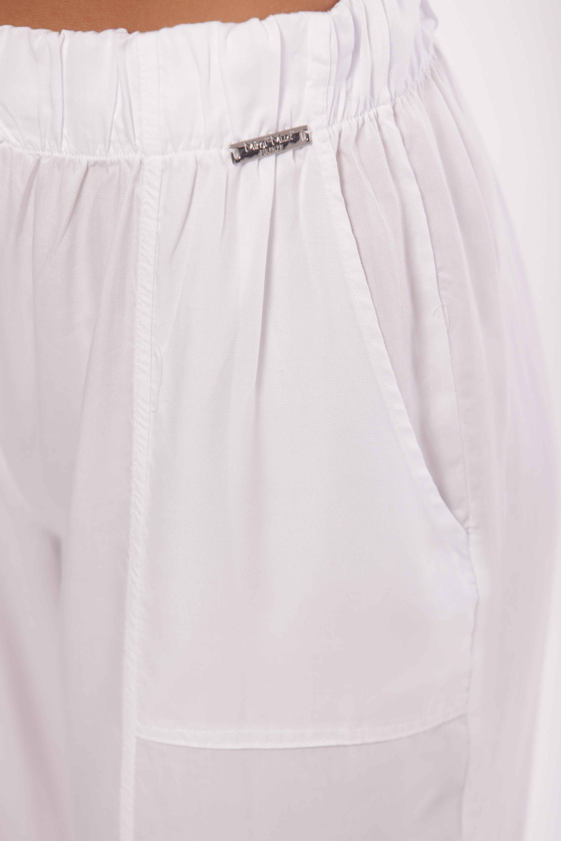 PANTALONE CON ELASTICO IN VITA IN TENCEL