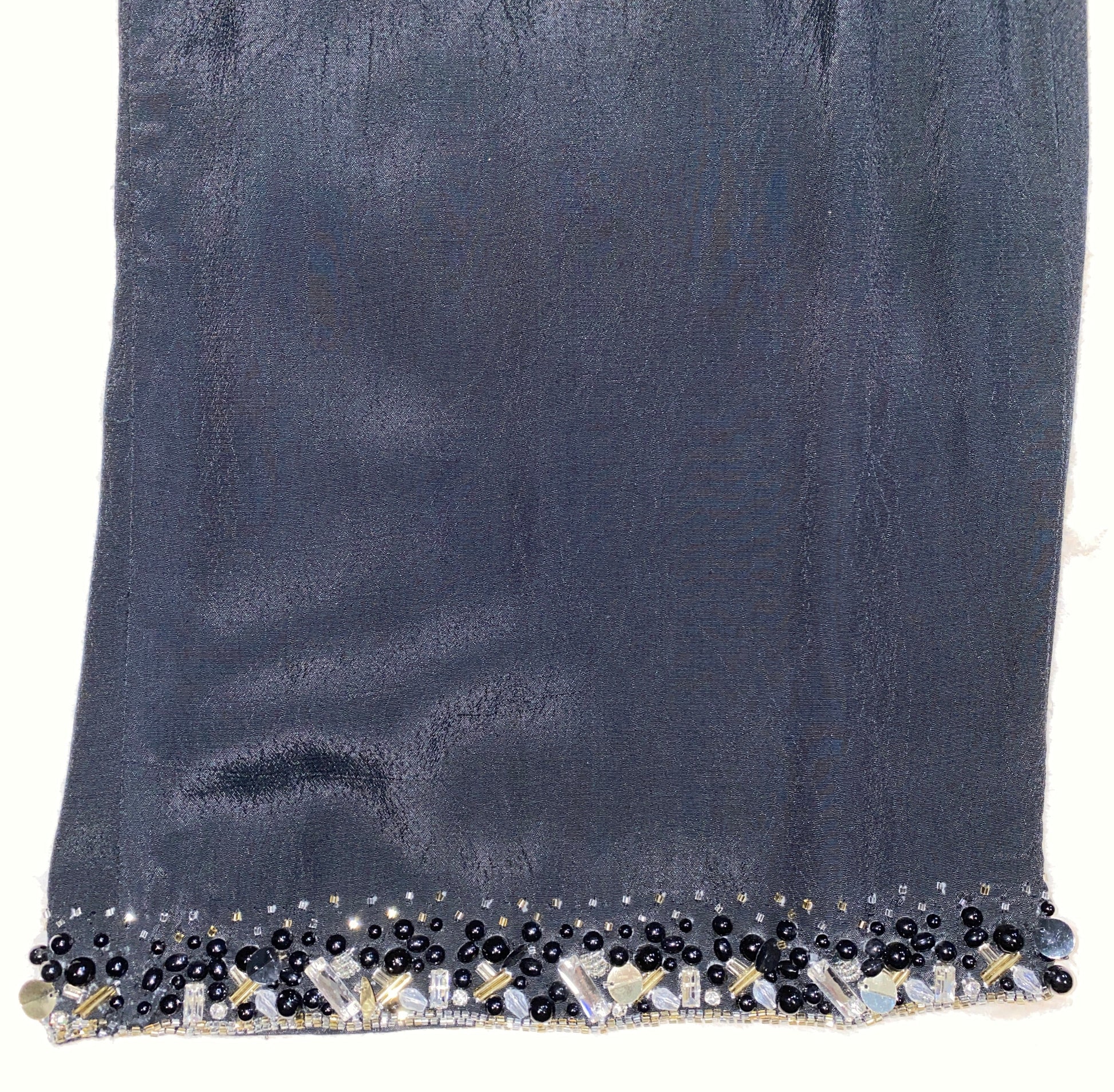 PANTALONE PALAZZO RICAMATO