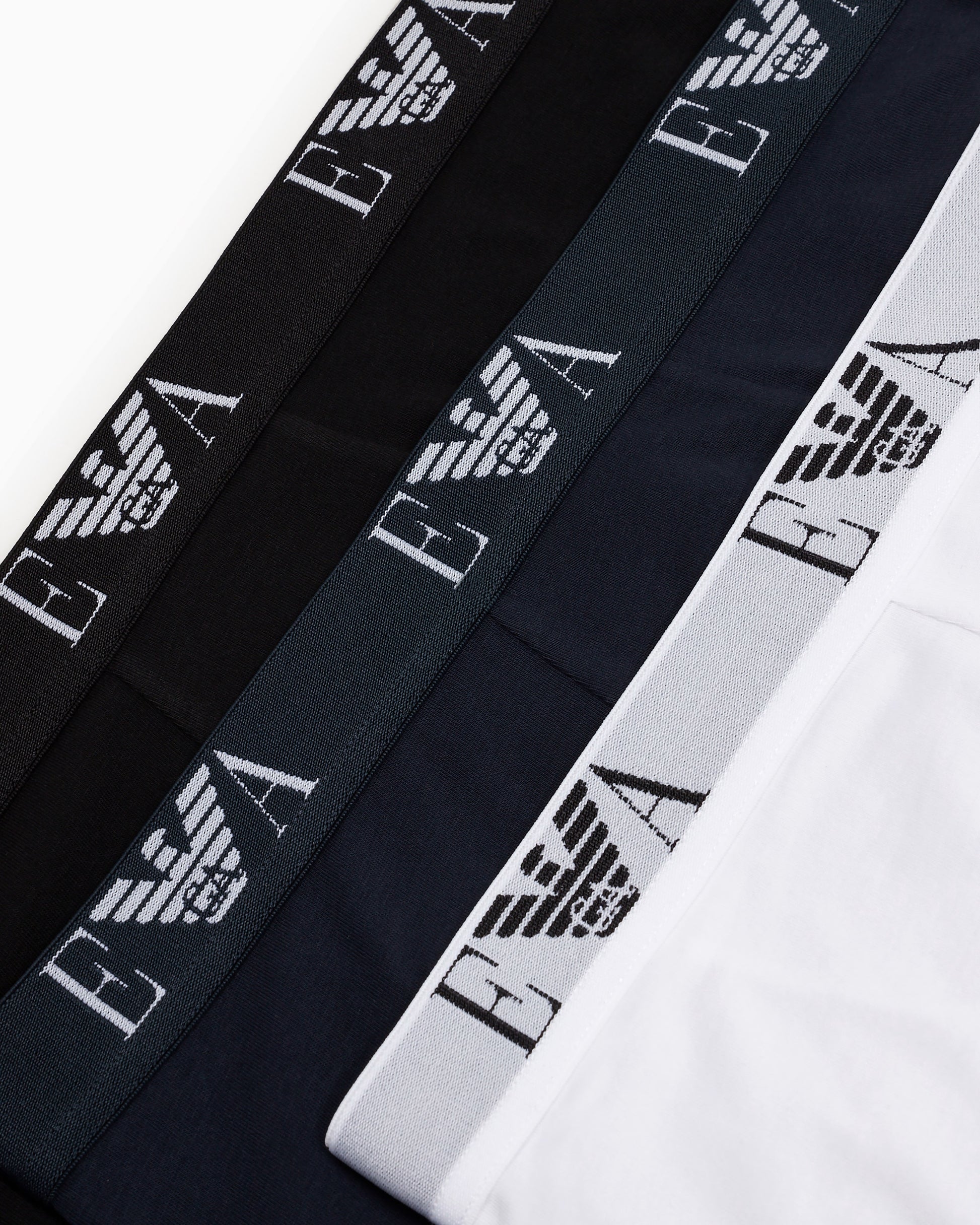 ARMANI PACK 3 PARIGAMBA LOGO ESSENTIAL MONOGRAM