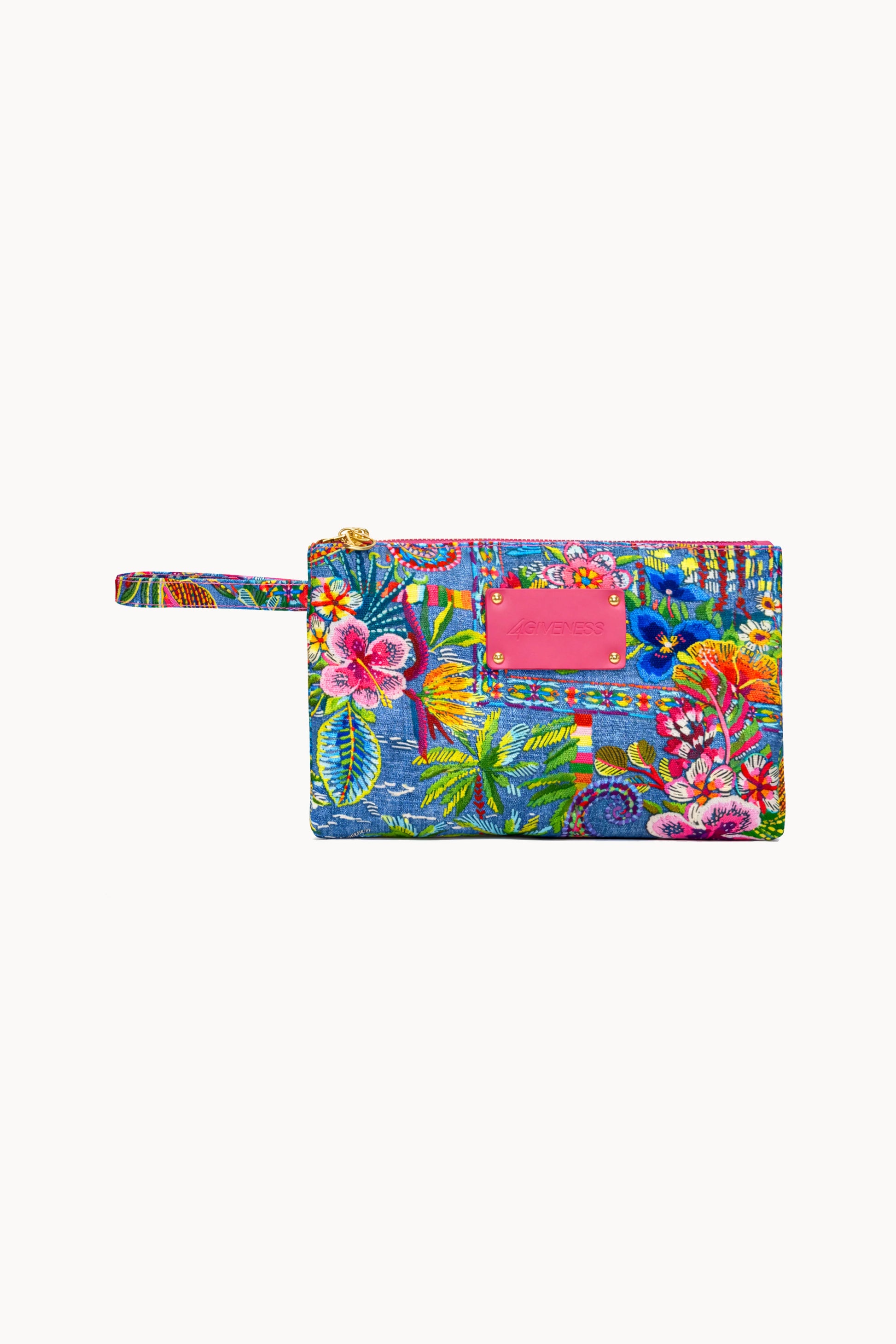 Capri polycanvas clutch