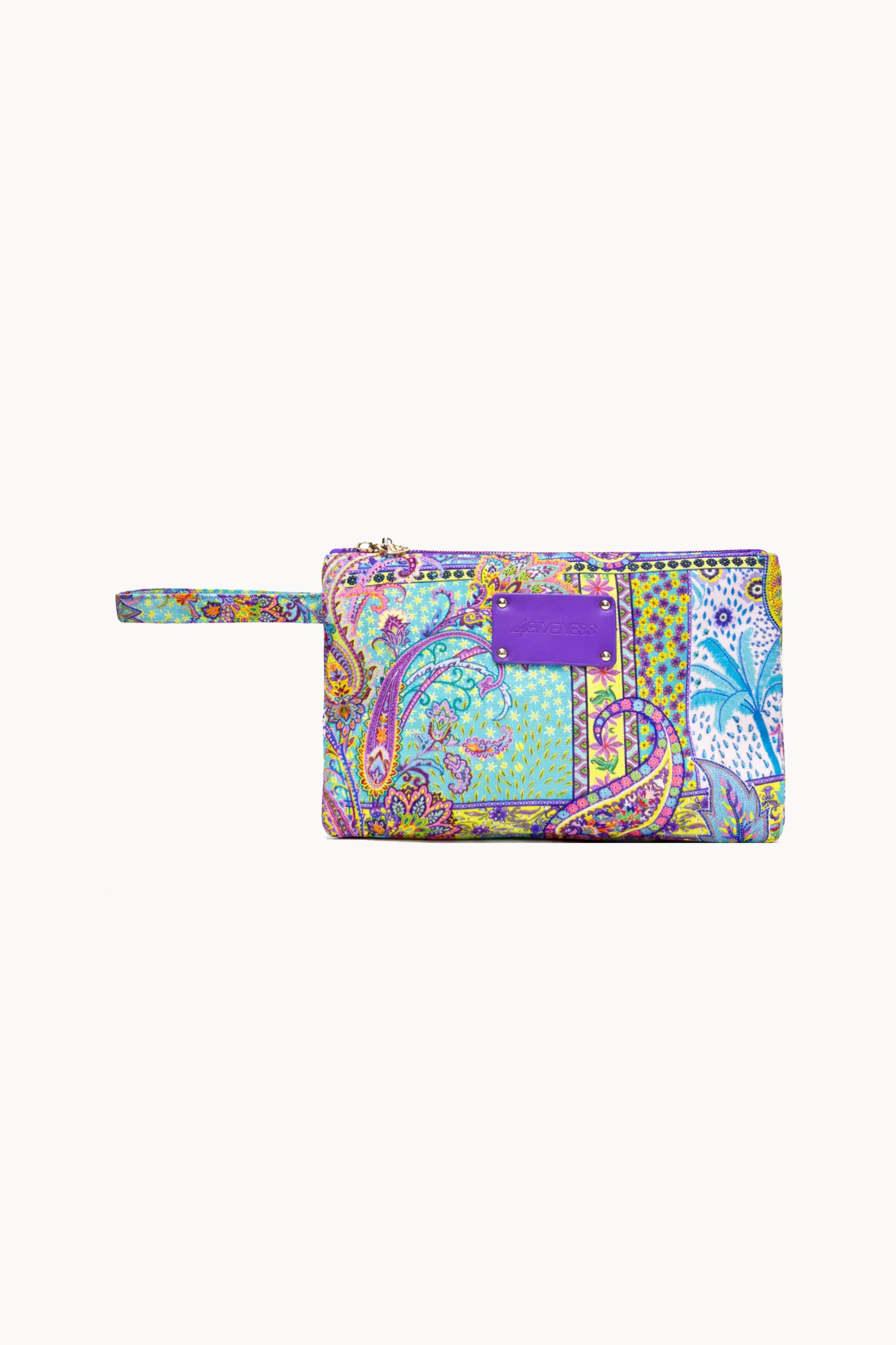 Capri polycanvas clutch