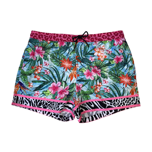 4GIVENESS UOMO-Boxer Fantasia Tropicale