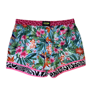 4GIVENESS UOMO-Boxer Fantasia Tropicale