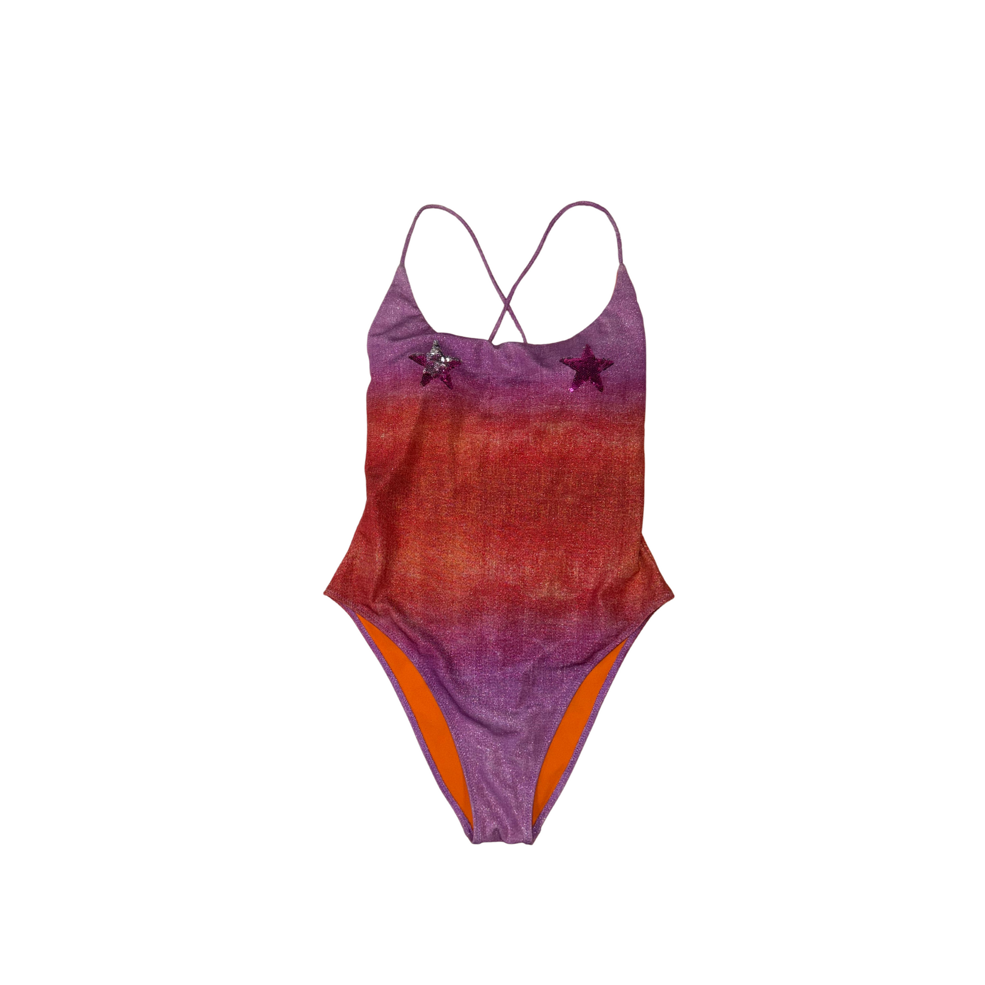 PIN UP STARS-INTERO LUREX SFUMATO RICAMO STELLA
