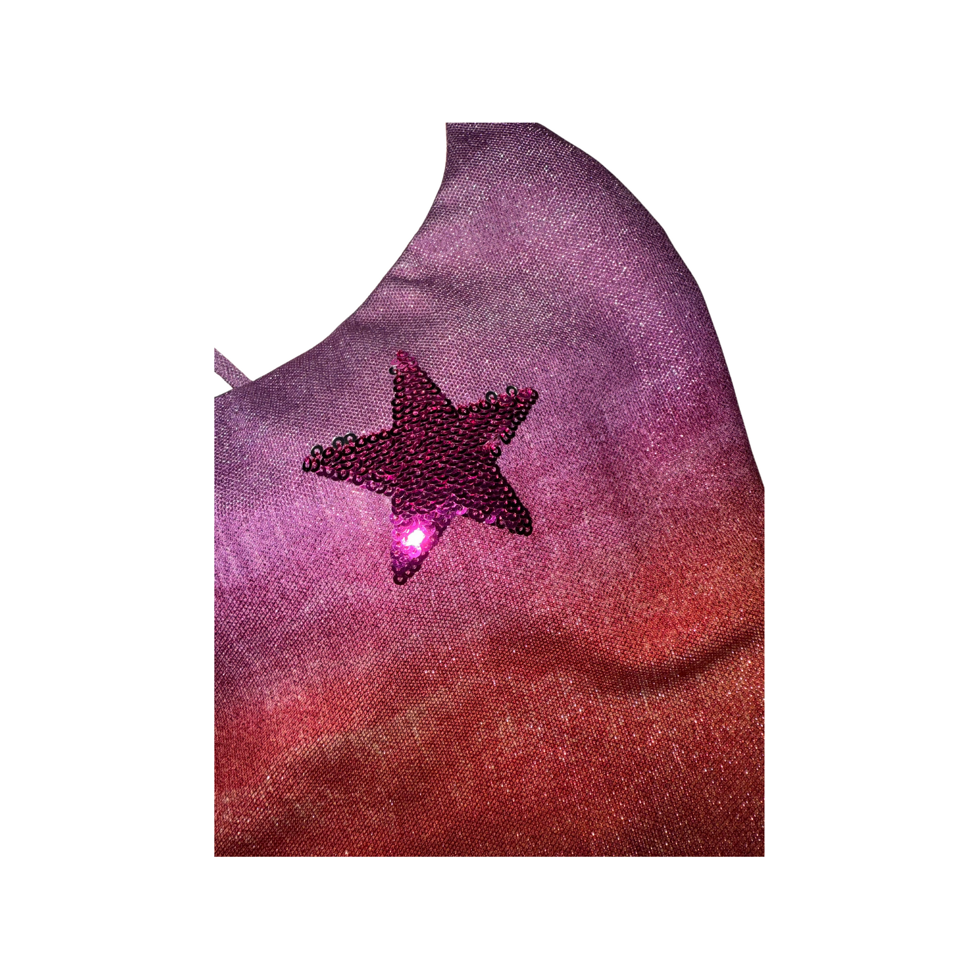 PIN UP STARS-INTERO LUREX SFUMATO RICAMO STELLA