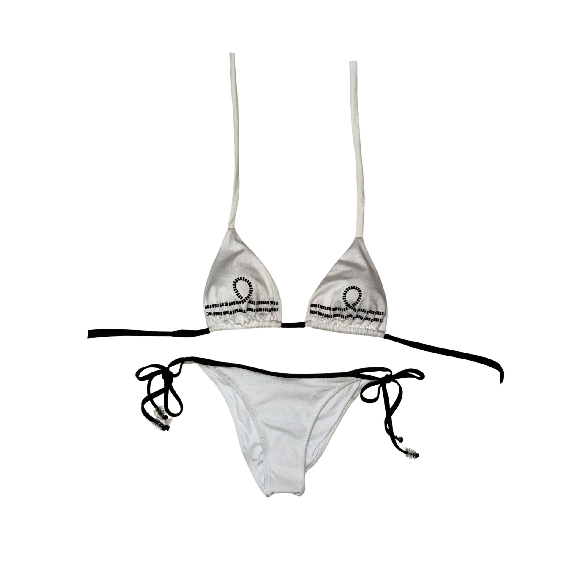 PIN UP STARS-BIKINI TRIANGOLO STRASS BAGUETTE
