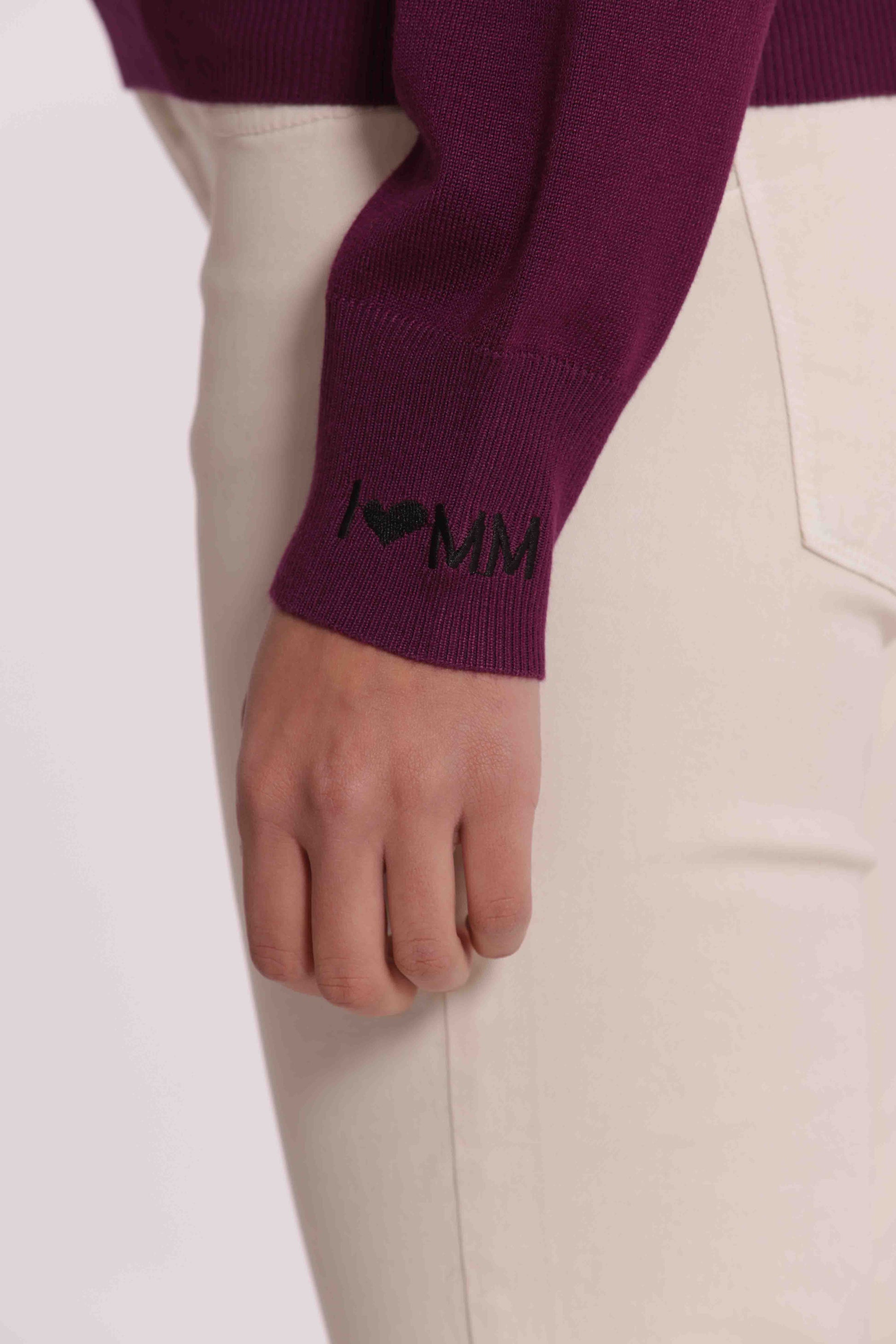 MAGLIA COLLO ALTO IN MANOFREDDA