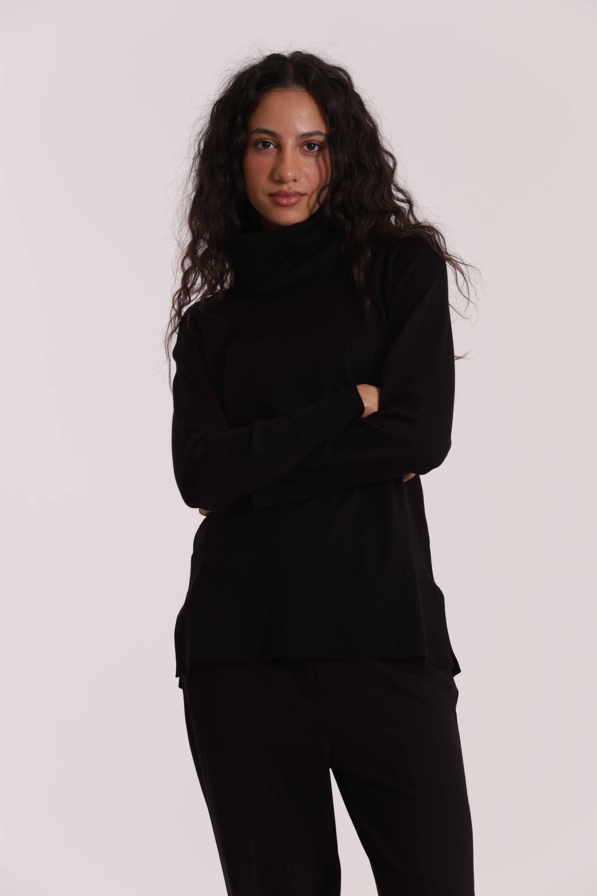 MAGLIA OVER CON SPACCHI LATERALI