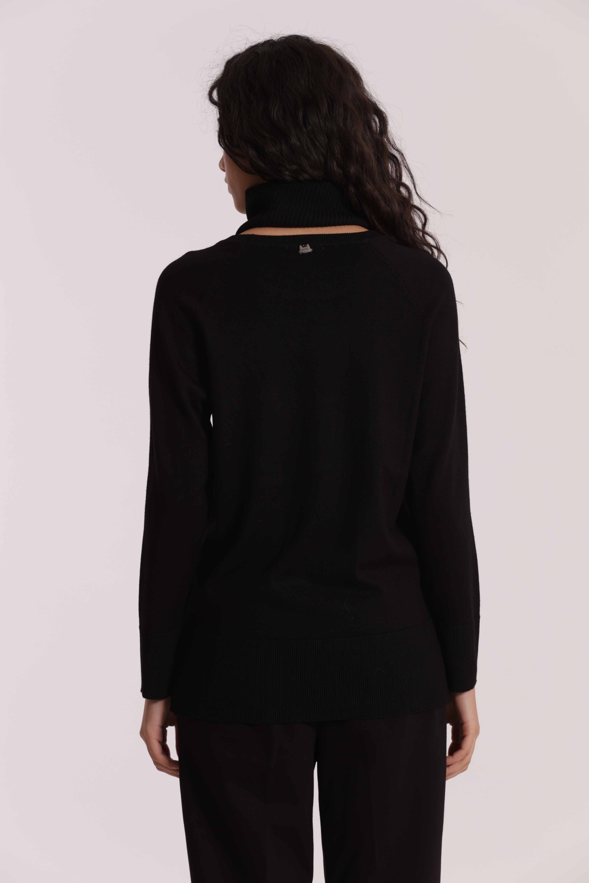 MAGLIA OVER CON SPACCHI LATERALI