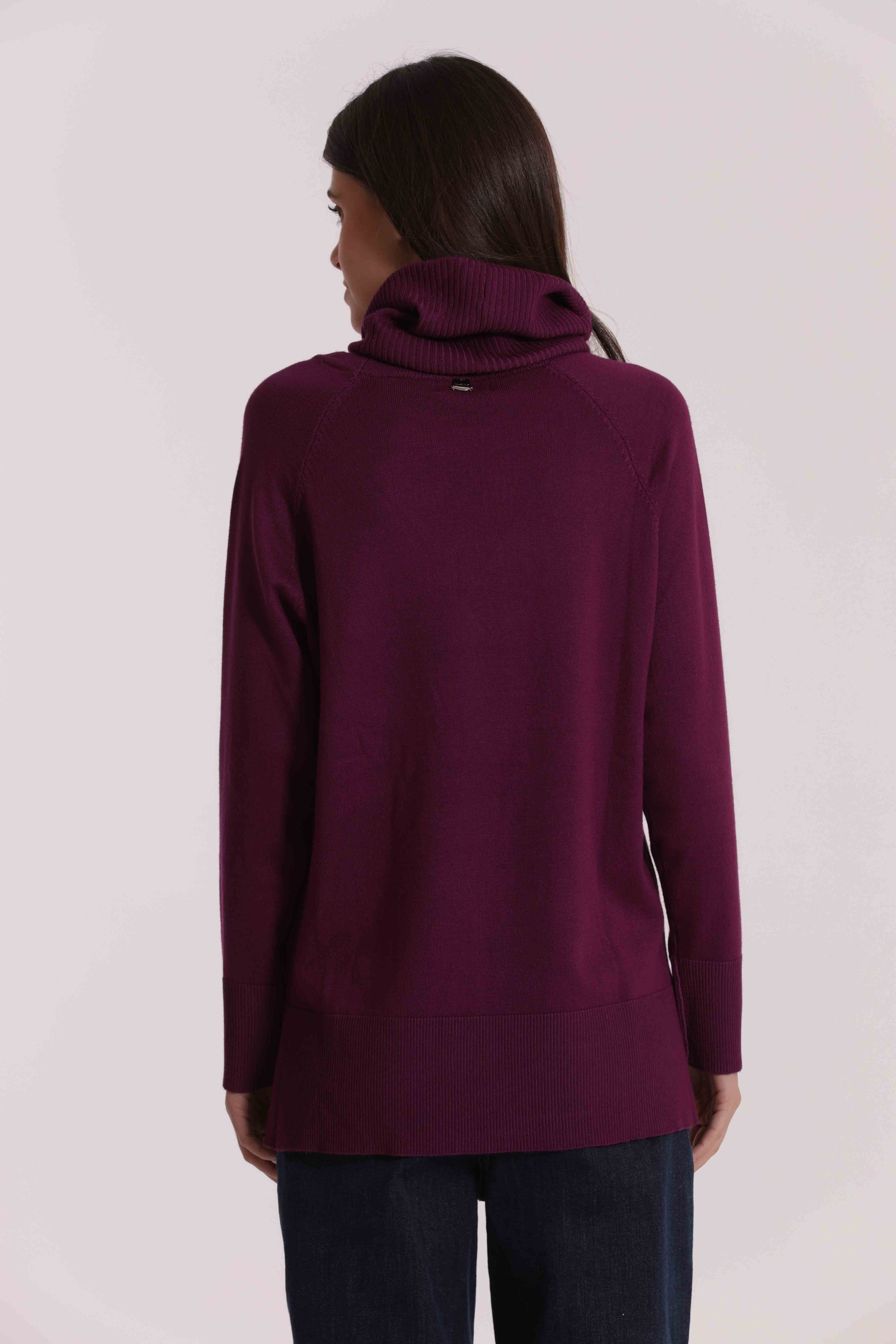 MAGLIA OVER CON SPACCHI LATERALI