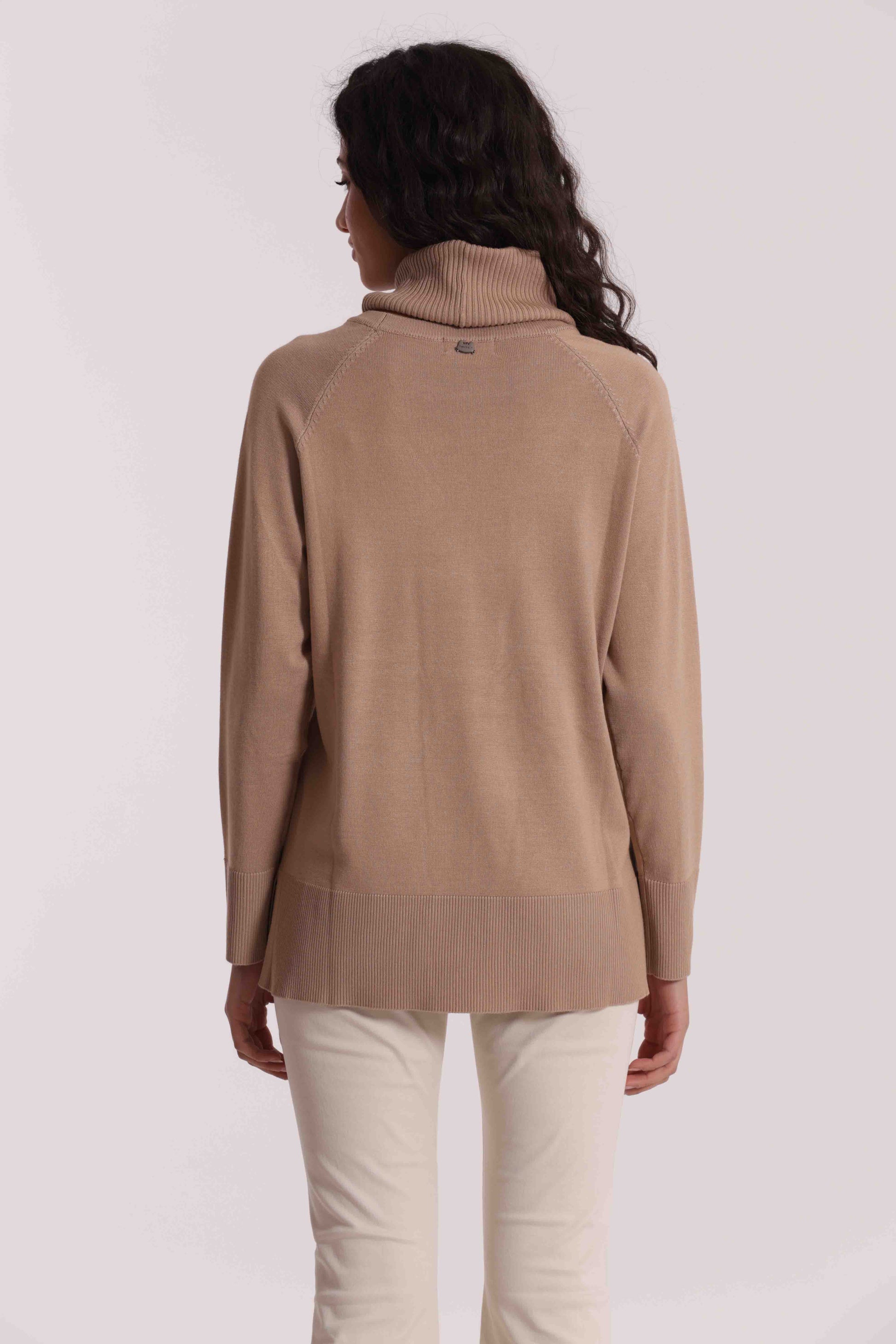 MAGLIA OVER CON SPACCHI LATERALI