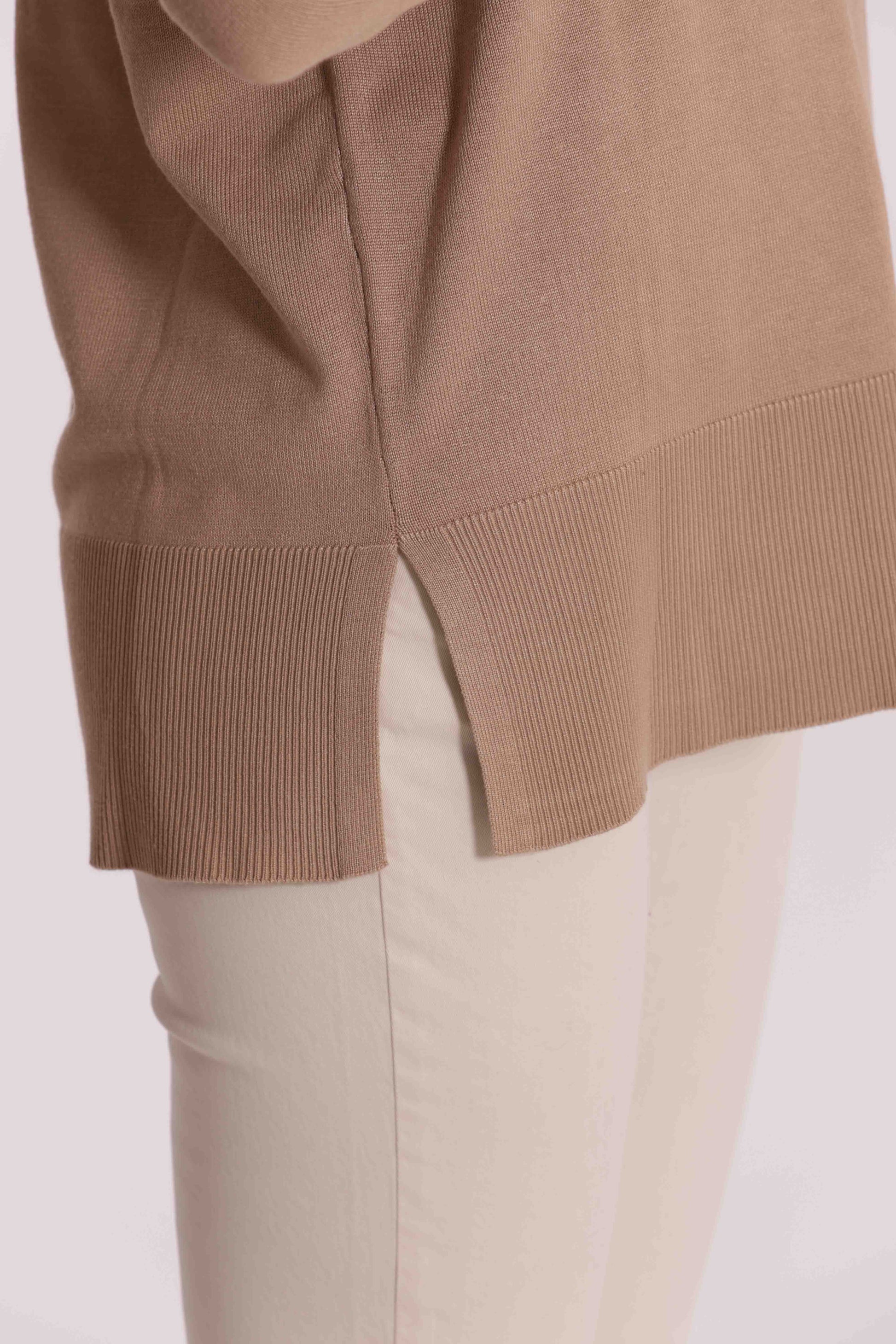 MAGLIA OVER CON SPACCHI LATERALI