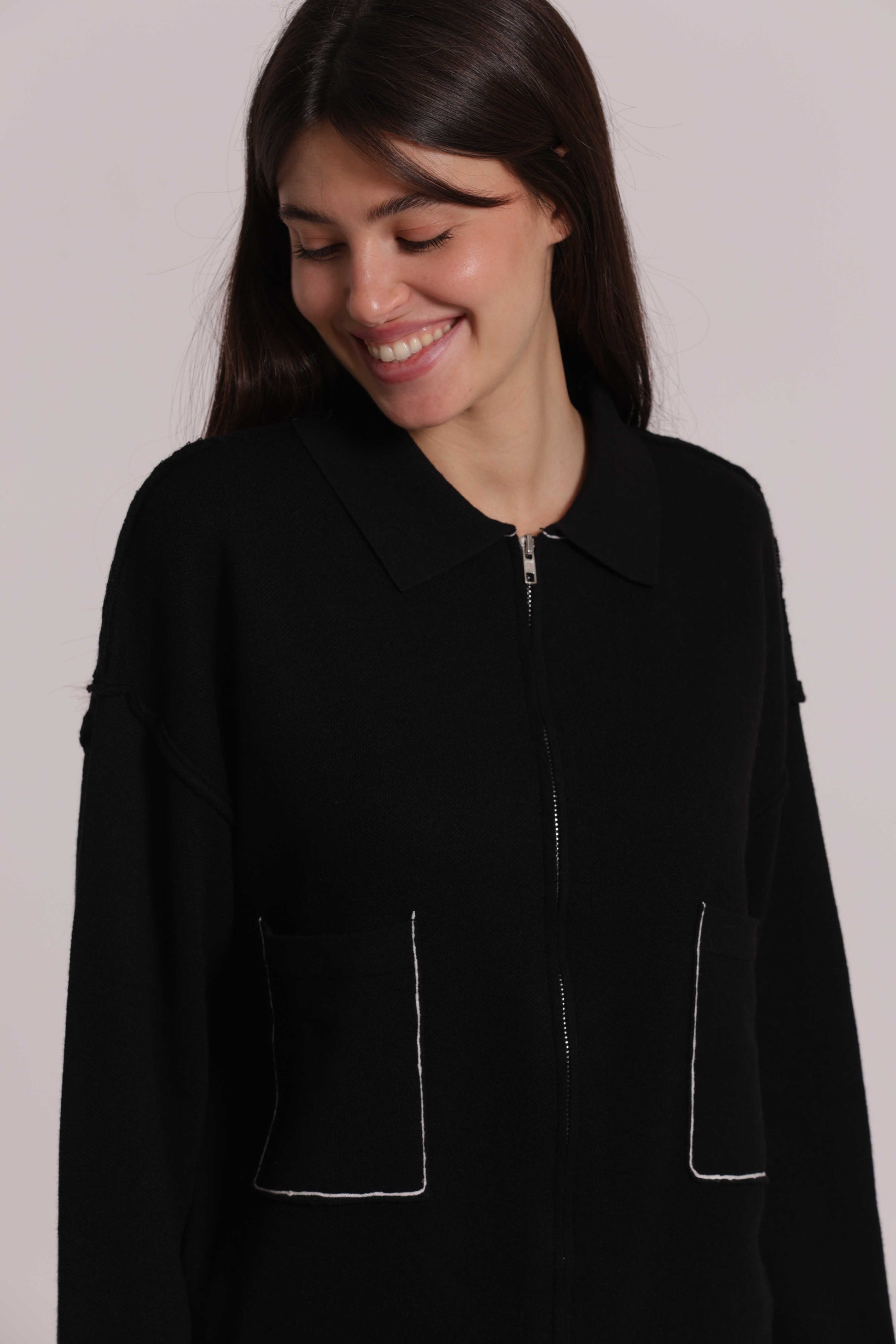 MIMI MUA FIRENZE-MAGLIA CON ZIP
