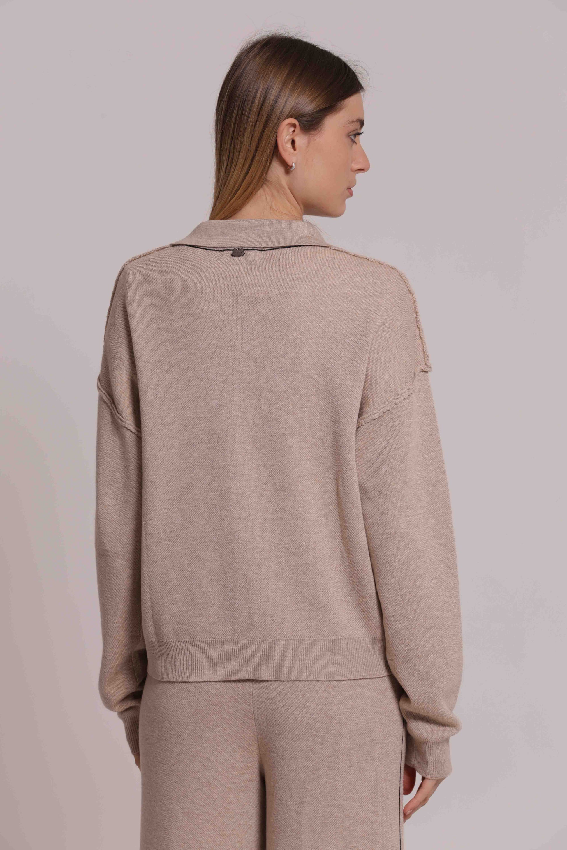MIMI MUA FIRENZE-MAGLIA CON ZIP