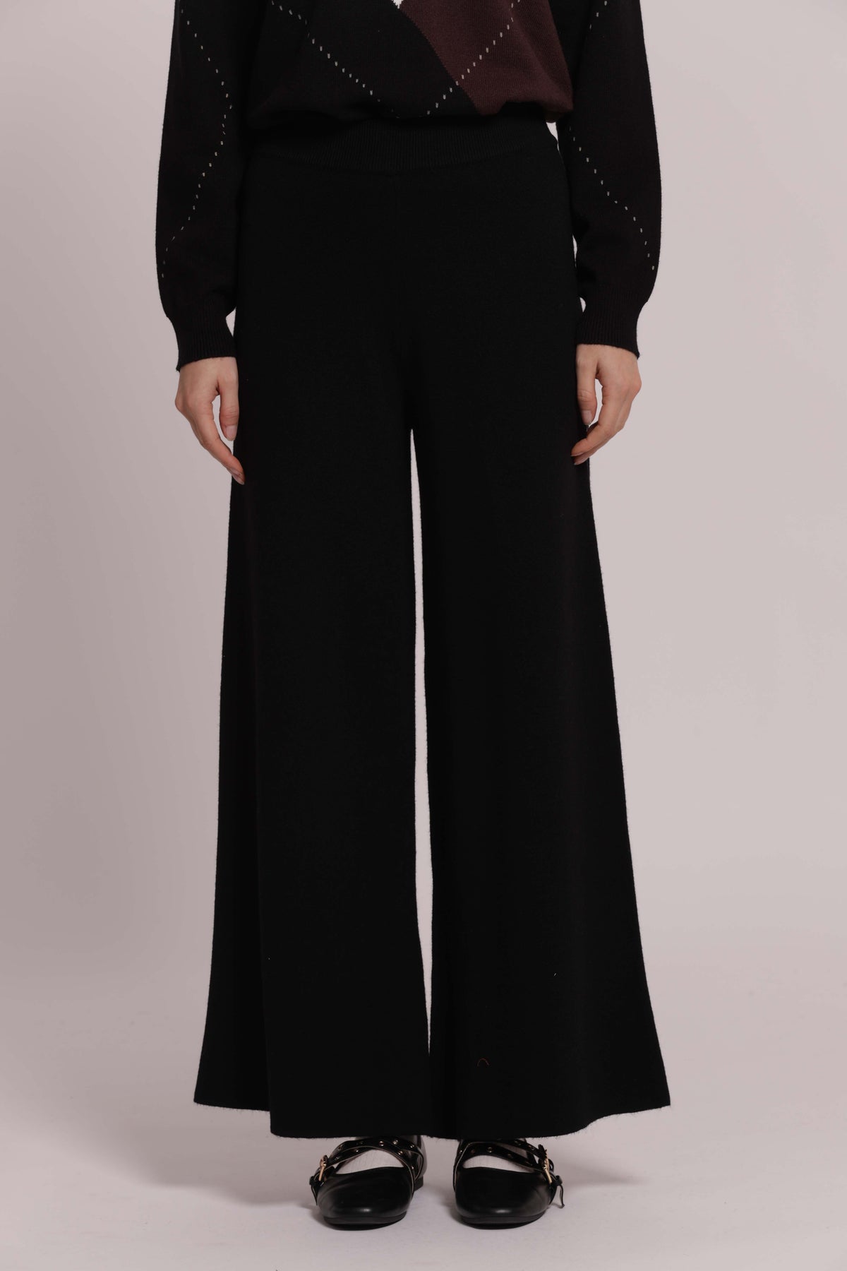 MIMI MUA FIRENZE-PANTALONI IN MAGLIA