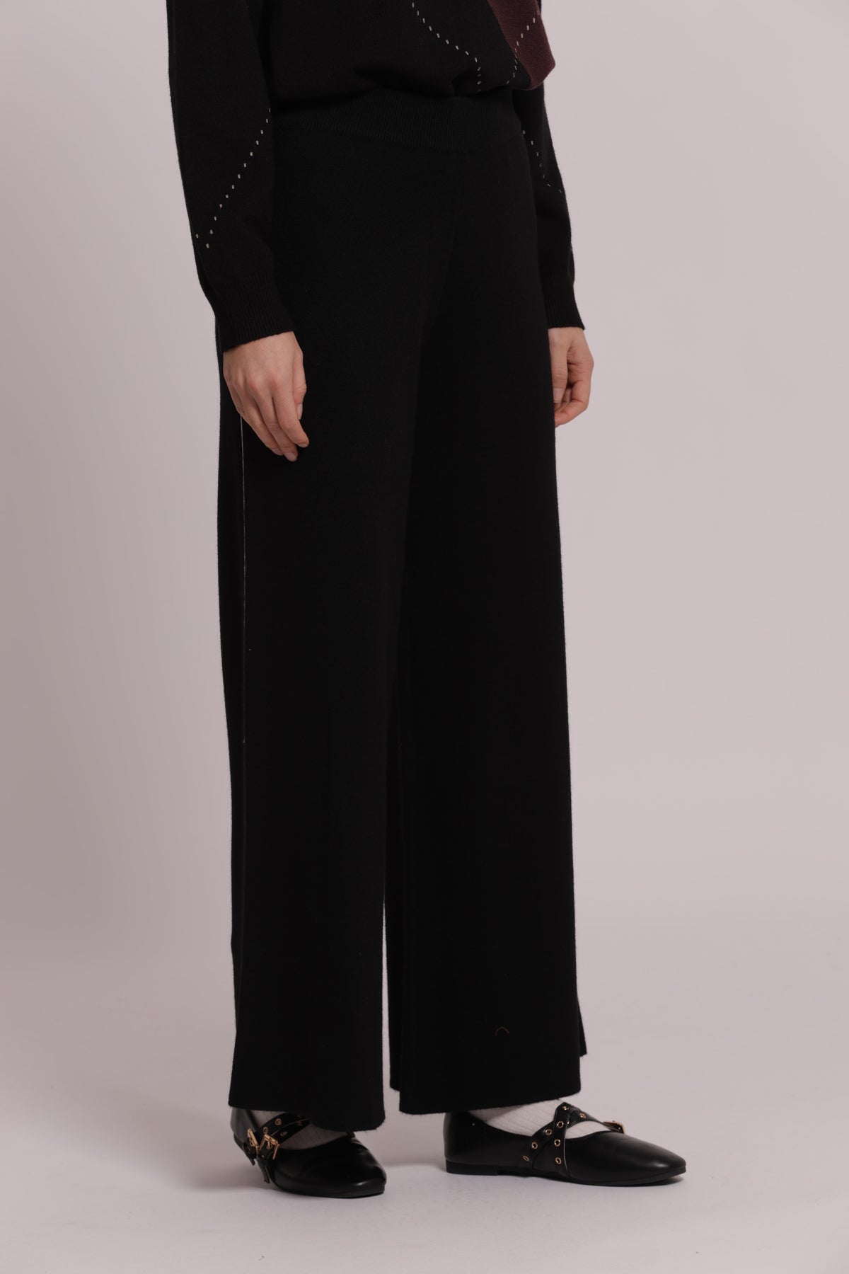 MIMI MUA FIRENZE-PANTALONI IN MAGLIA