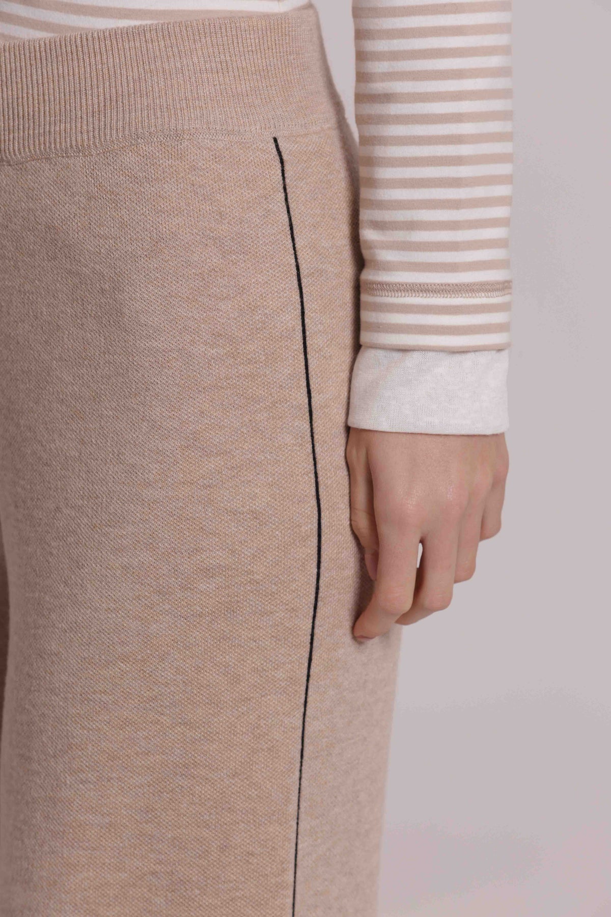 MIMI MUA FIRENZE-PANTALONI IN MAGLIA