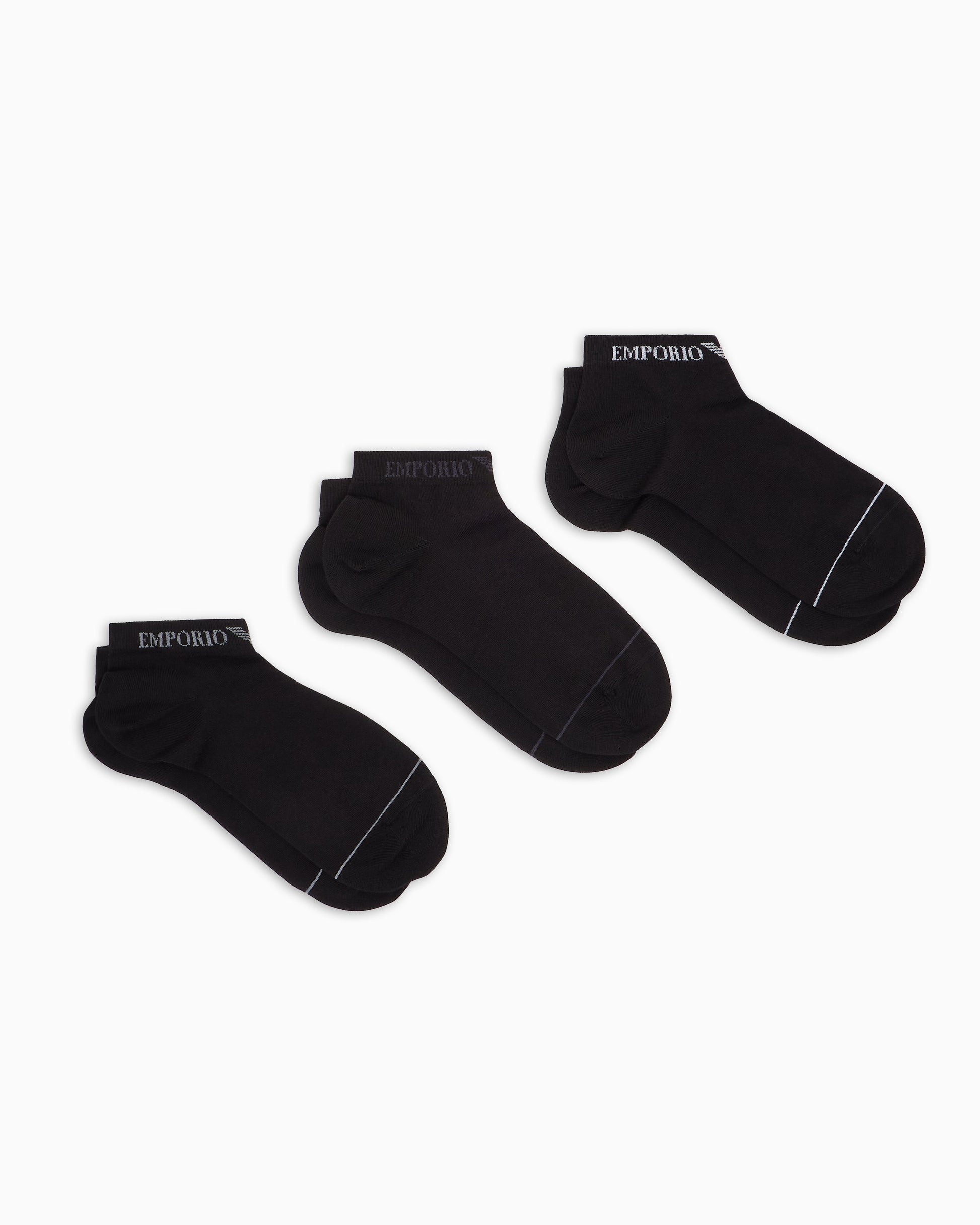 ARMANI PACK 3 CALZINI EXTENDED LOGO