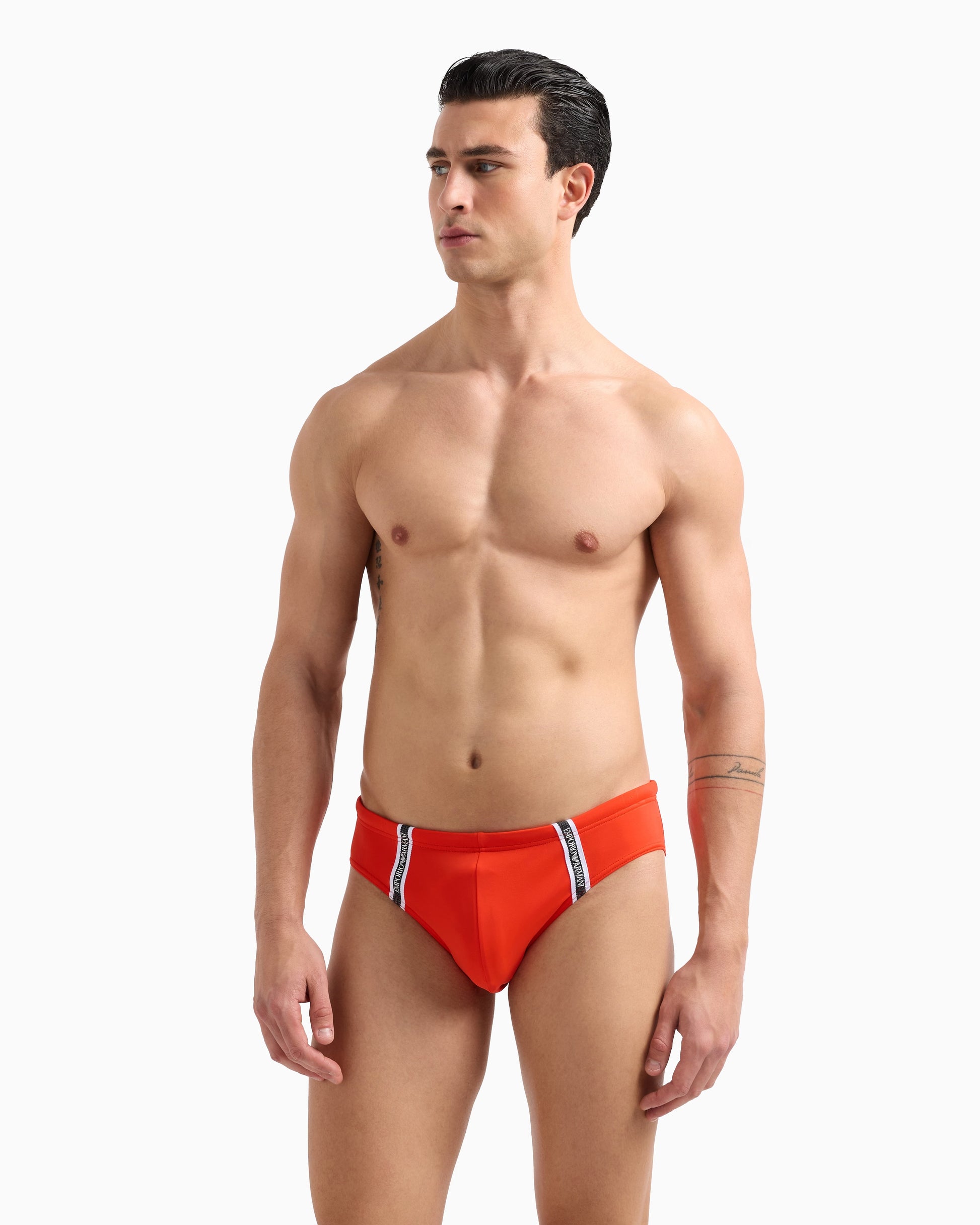COSTUME SLIP IN NYLON RICICLATO LOGOTAPE ASV