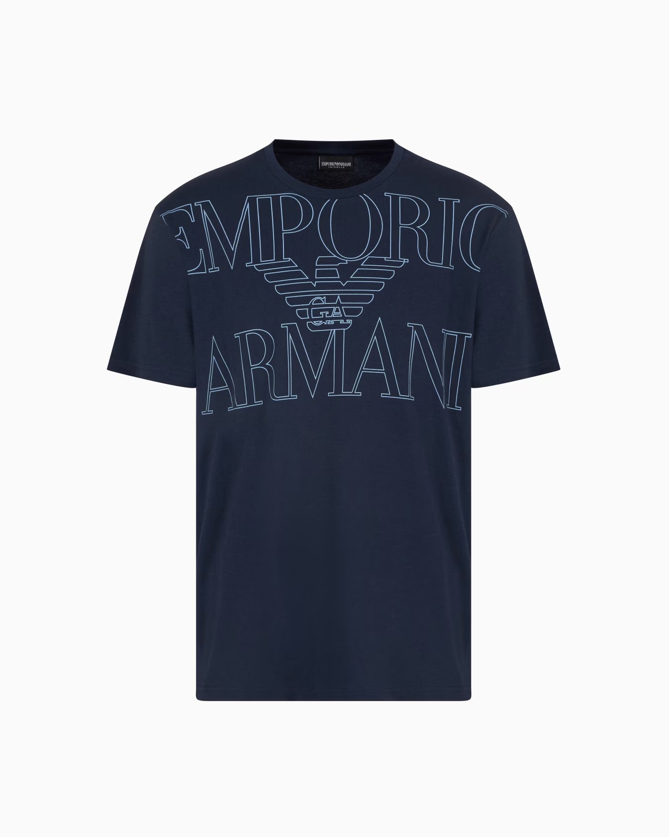 T-SHIRT BEACHWEAR IN JERSEY ORGANICO STAMPA LOGO BOLD ASV