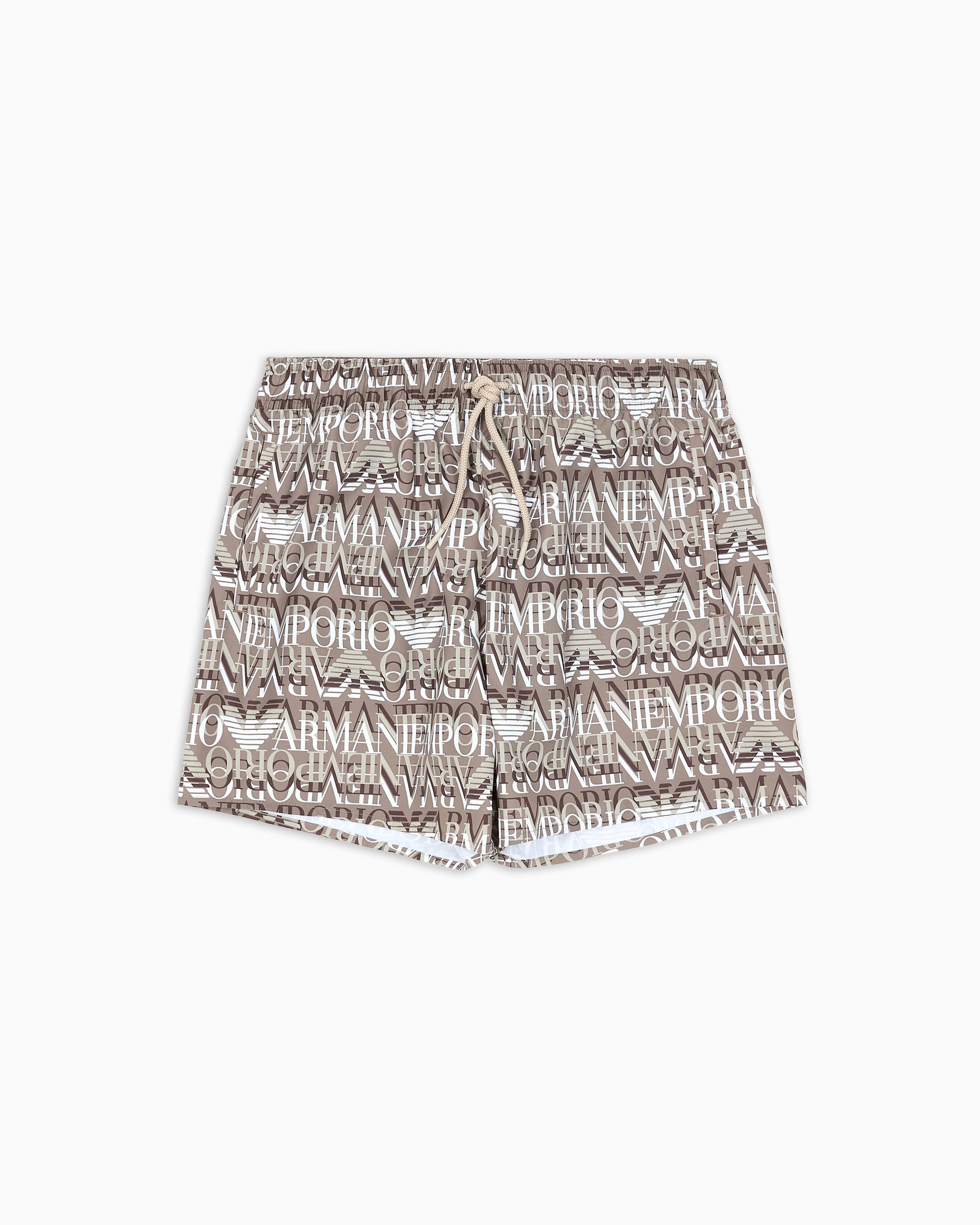 COSTUME SHORTS CON MACRO LOGO ALL OVER