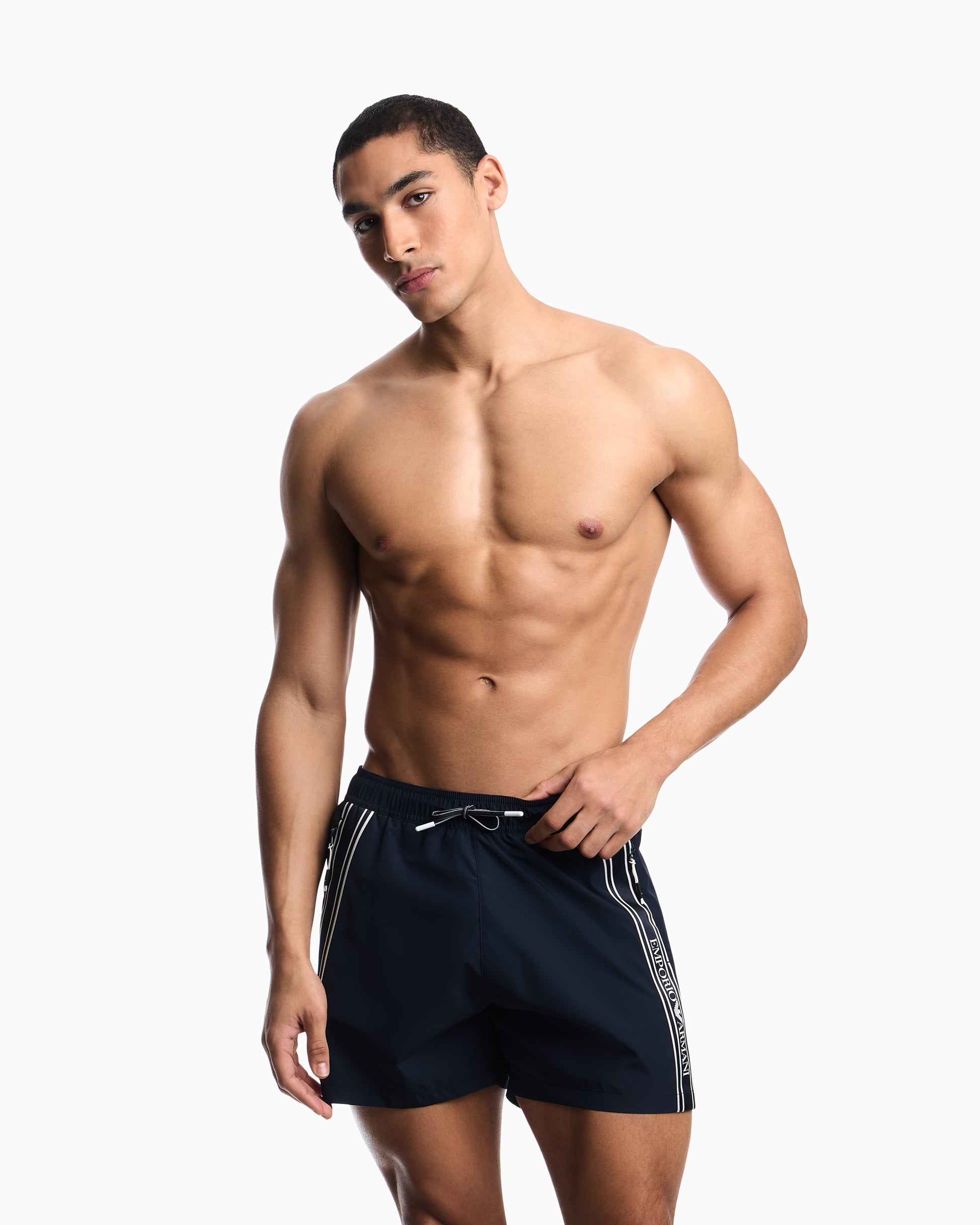 EMPORIO ARMANI COSTUME SHORTS CON TAPE LOGO