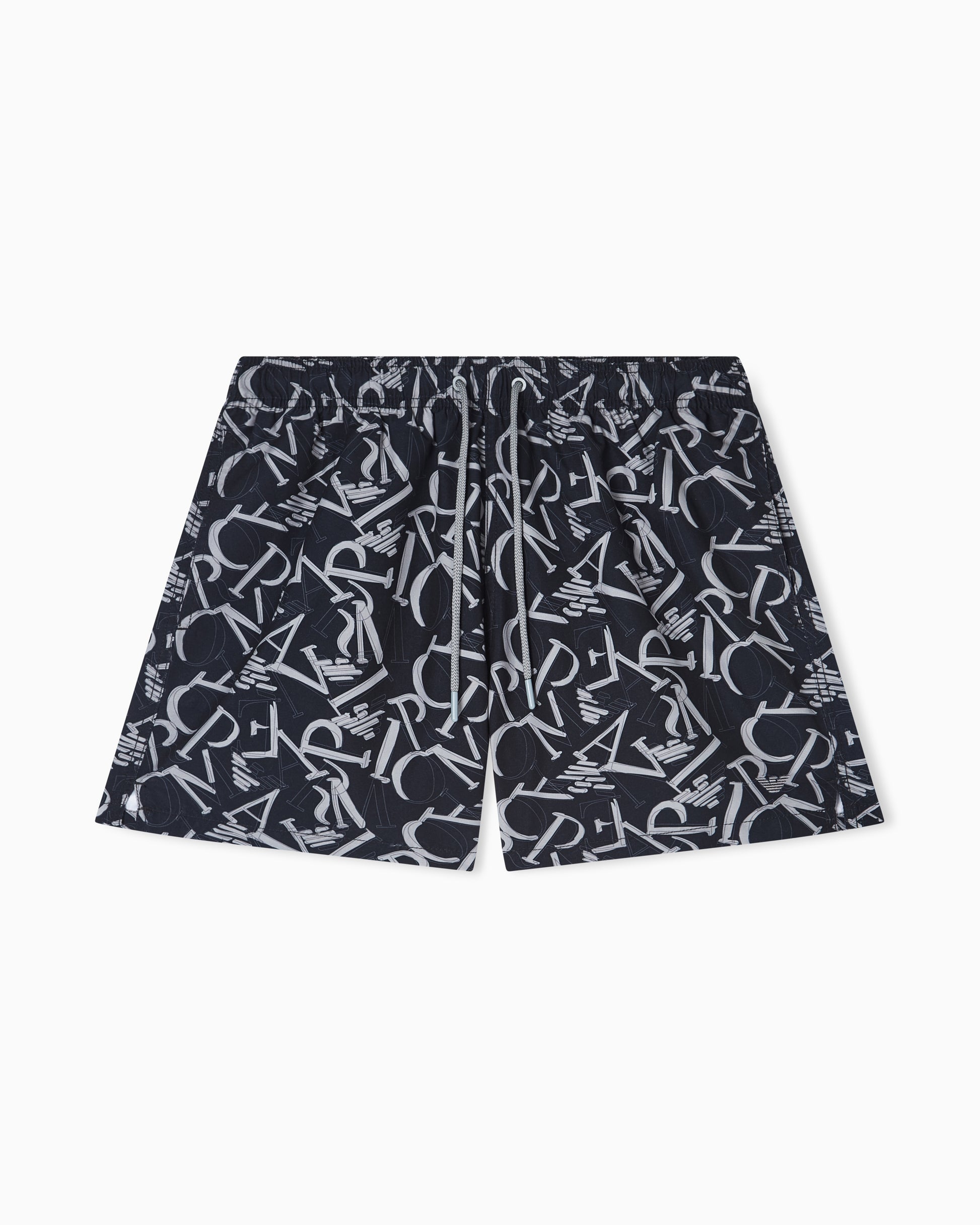 EMPORIO ARMANI COSTUME SHORTS LOGO ALL OVER