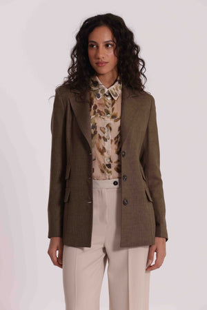 GIACCA LUNGA QUATTRO TASCHE MILITARE
