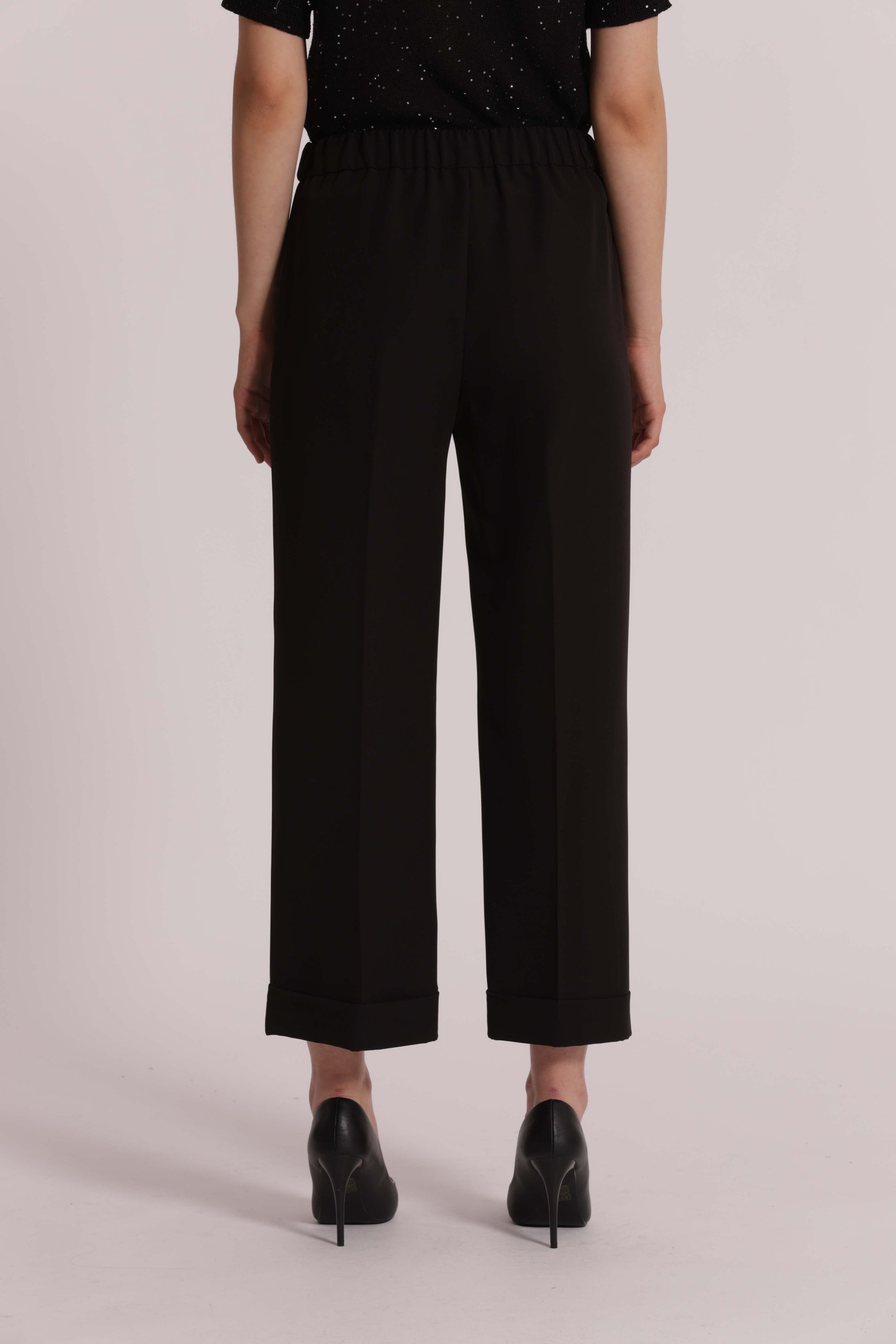 PANTALONI CON RISVOLTO