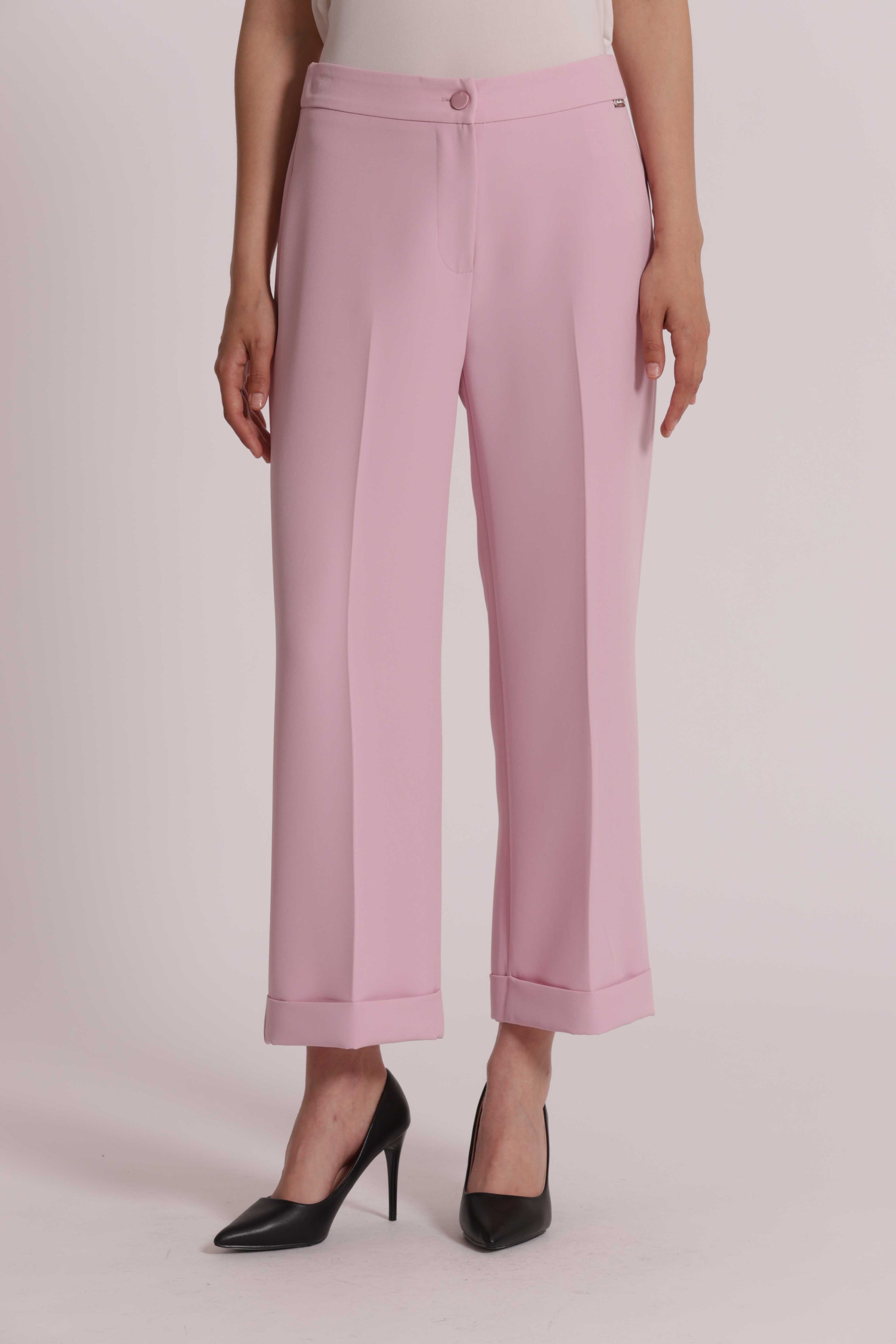 PANTALONI CON RISVOLTO