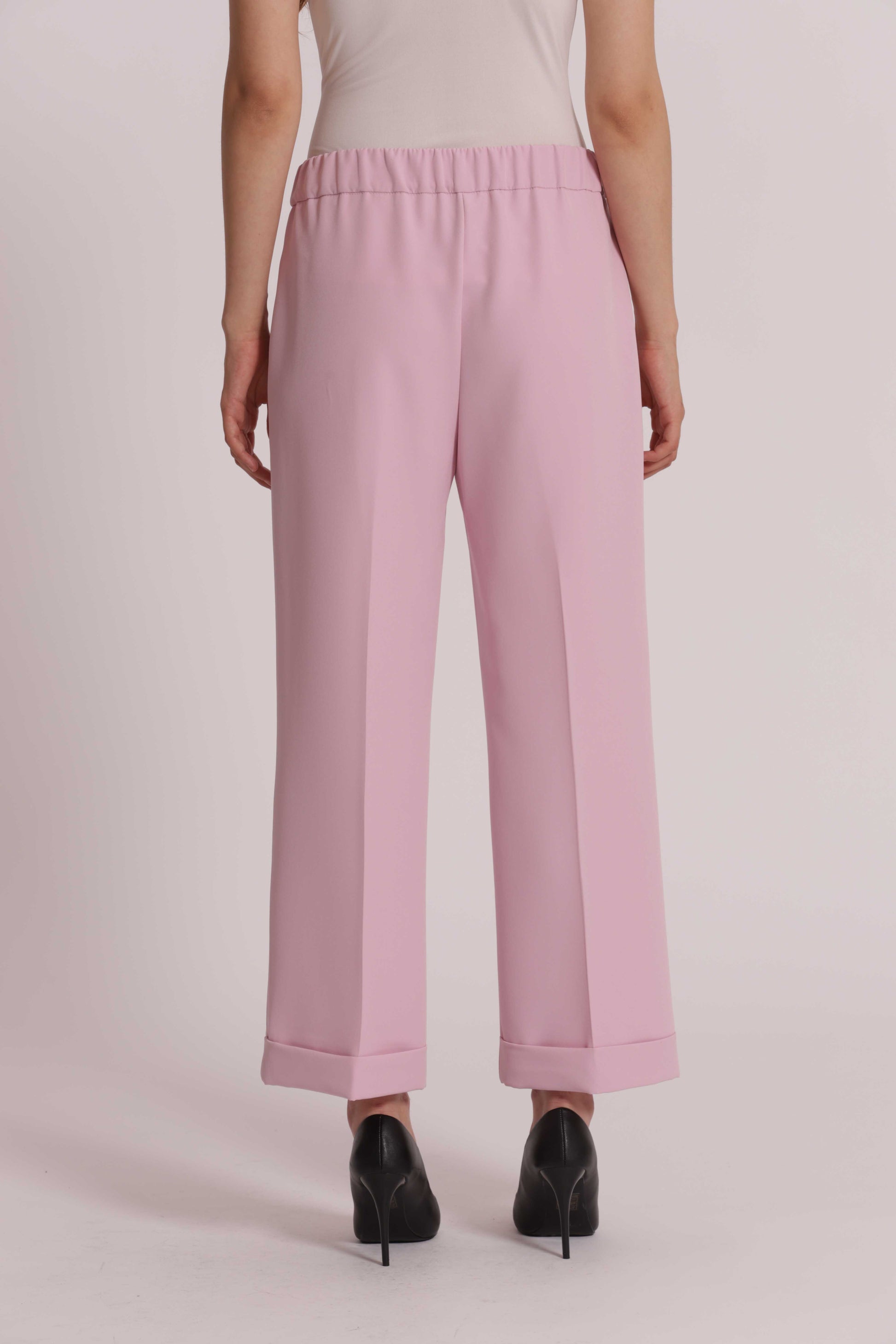 PANTALONI CON RISVOLTO