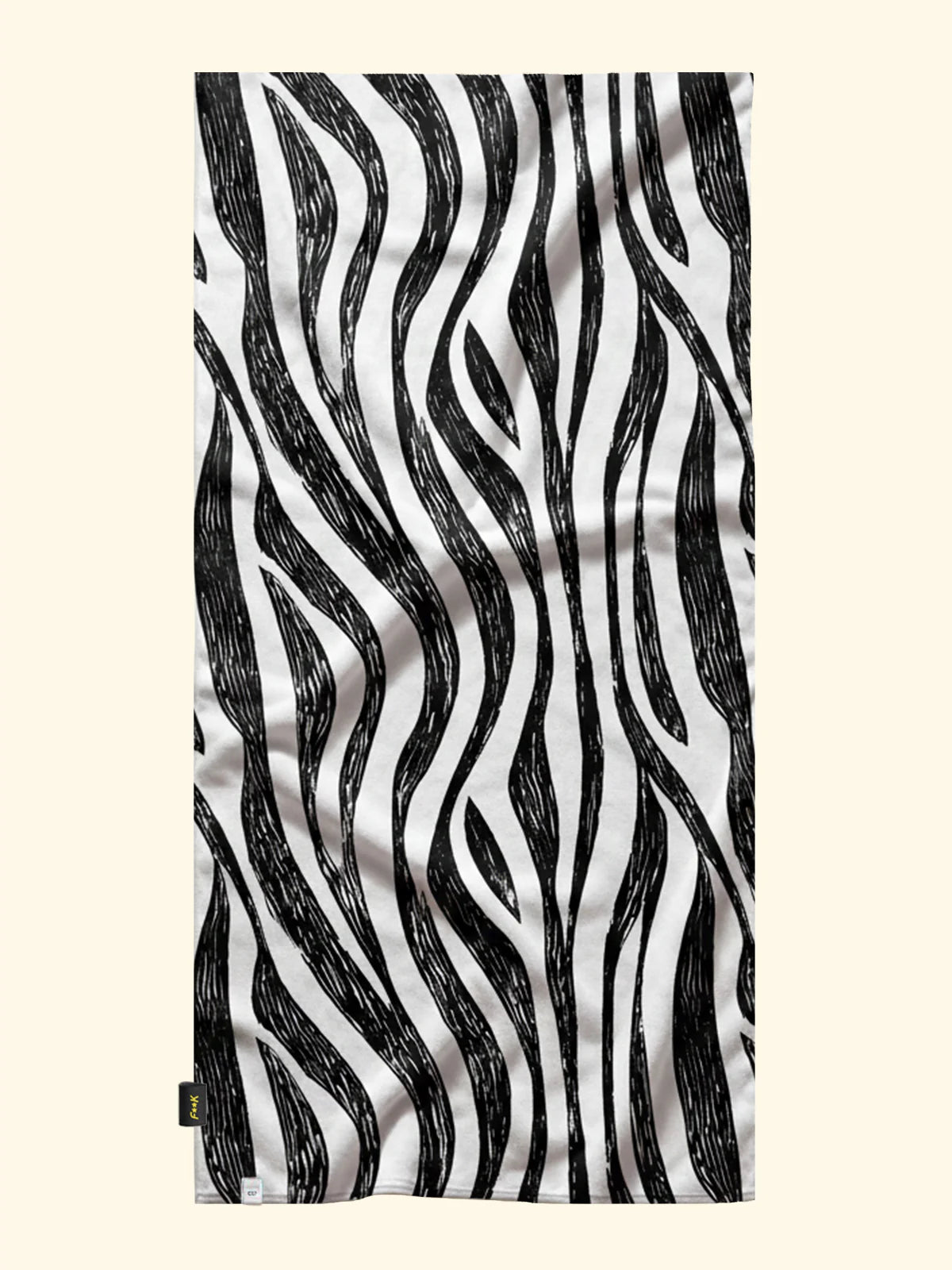 Women's Reversible Beach Towel F**K Pattern
