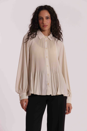 CAMICIA PLISSE