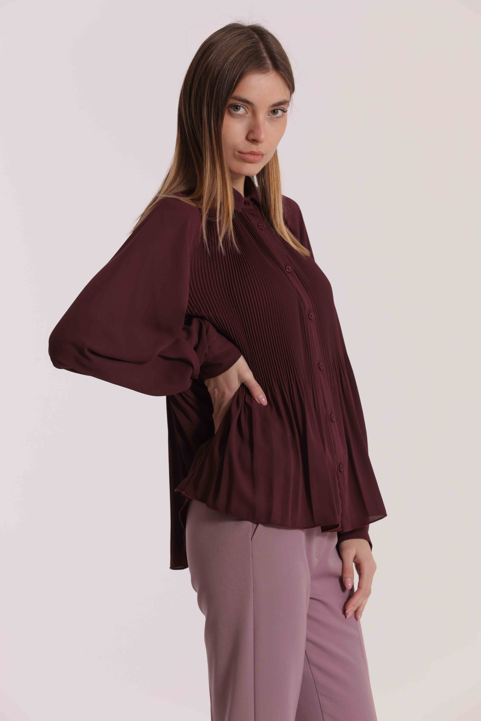 CAMICIA PLISSE