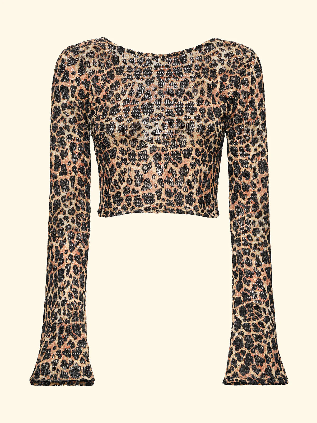 Crop Top Manica Lunga Donna F**K Fantasia SW0136-X01