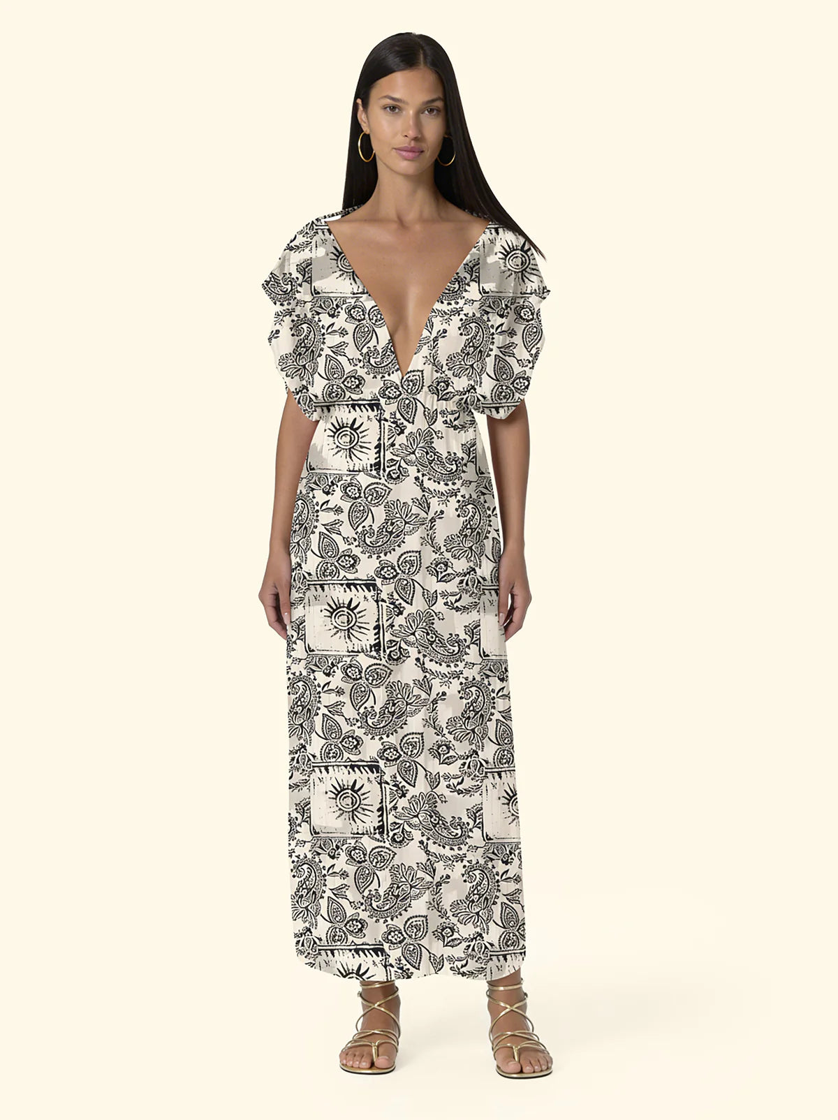 Vestito Lungo Donna F**K Fantasia SW0418-X36
