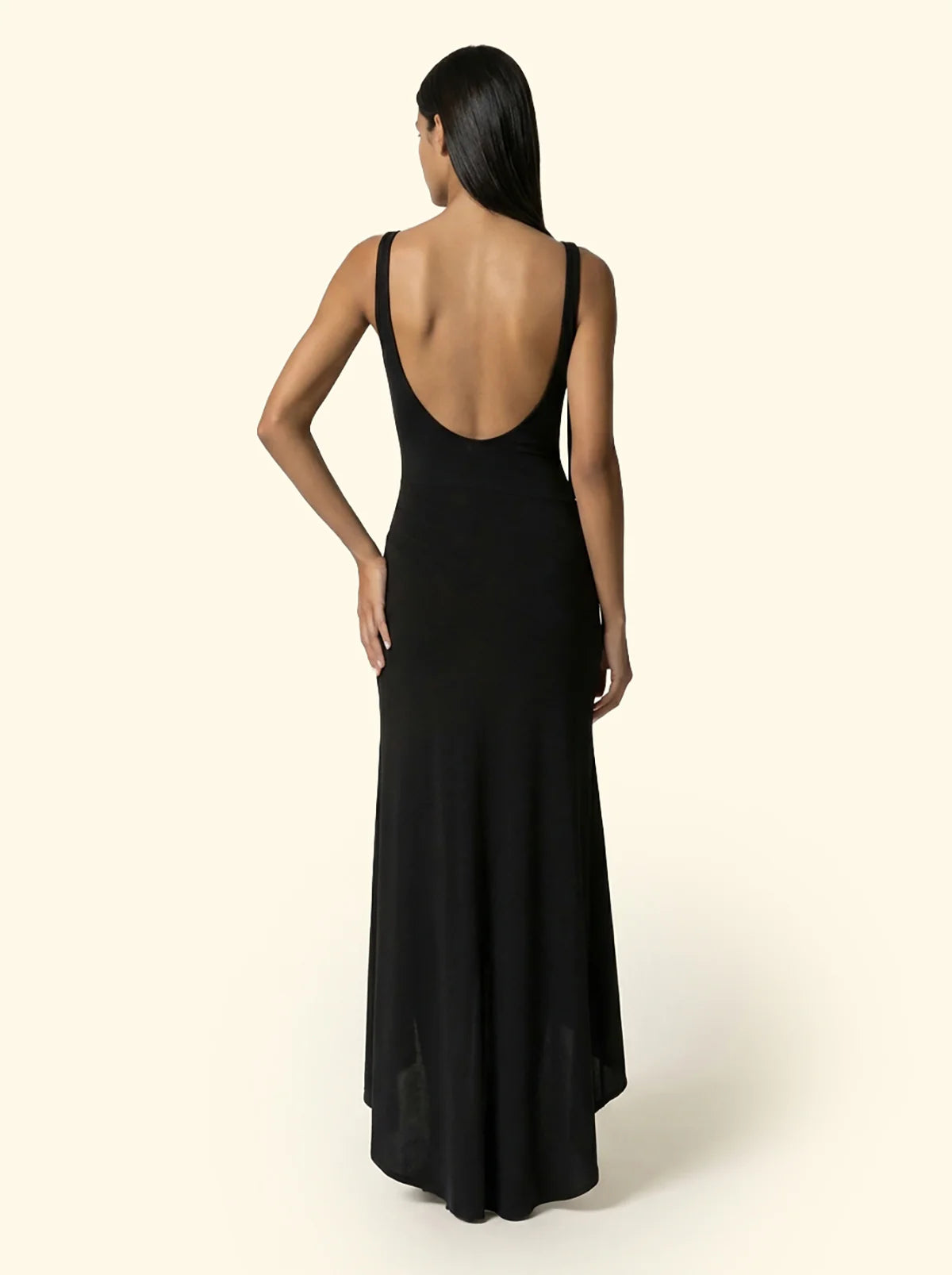 Vestito lungo Donna F**K Nero SW0626-BK