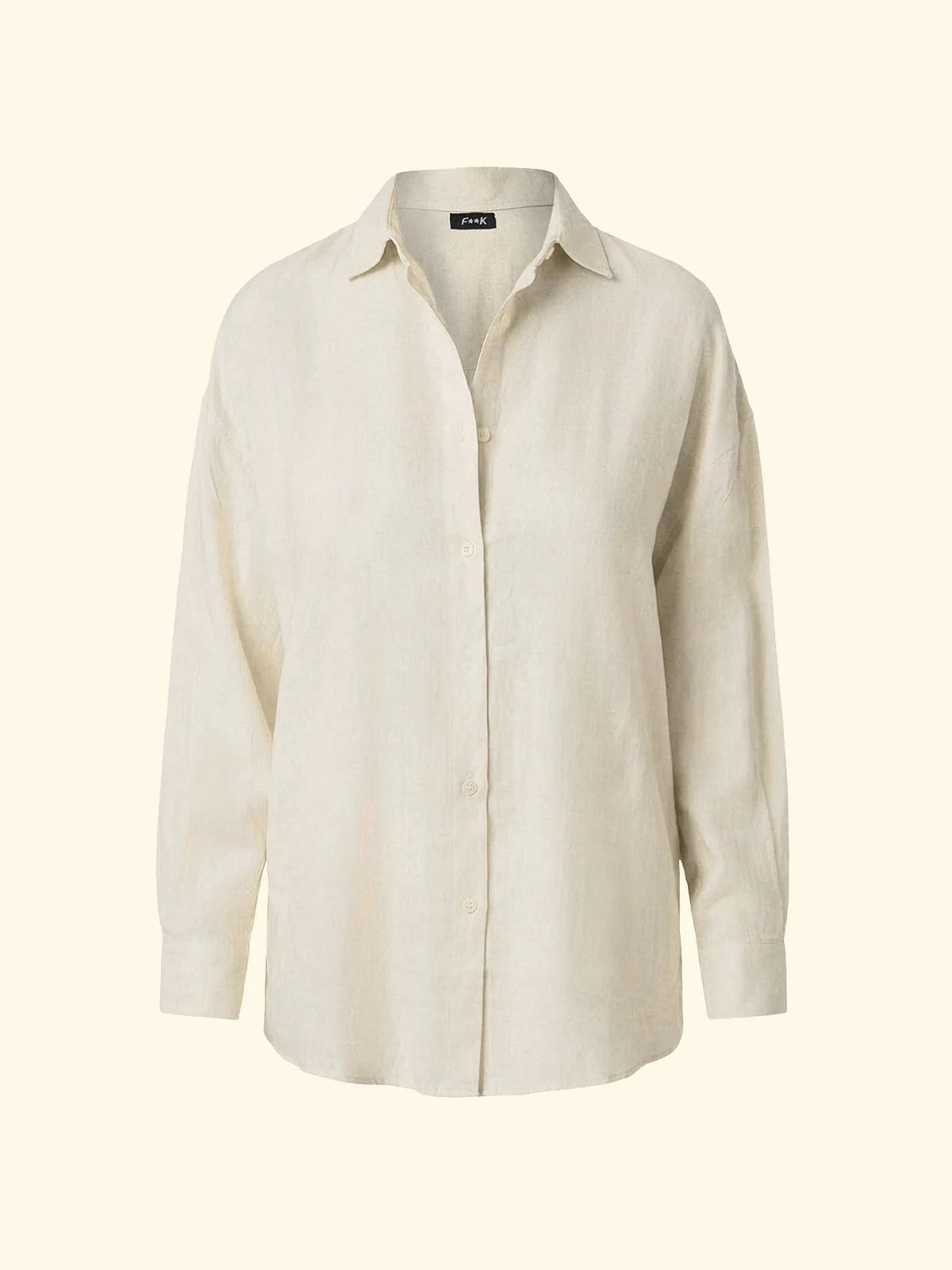 Camicia Donna F**K Beige SW1942-BG