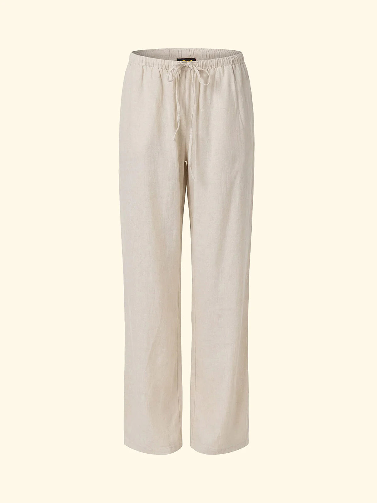 Pantalone Palazzo Donna F**K Beige SW1944-BG
