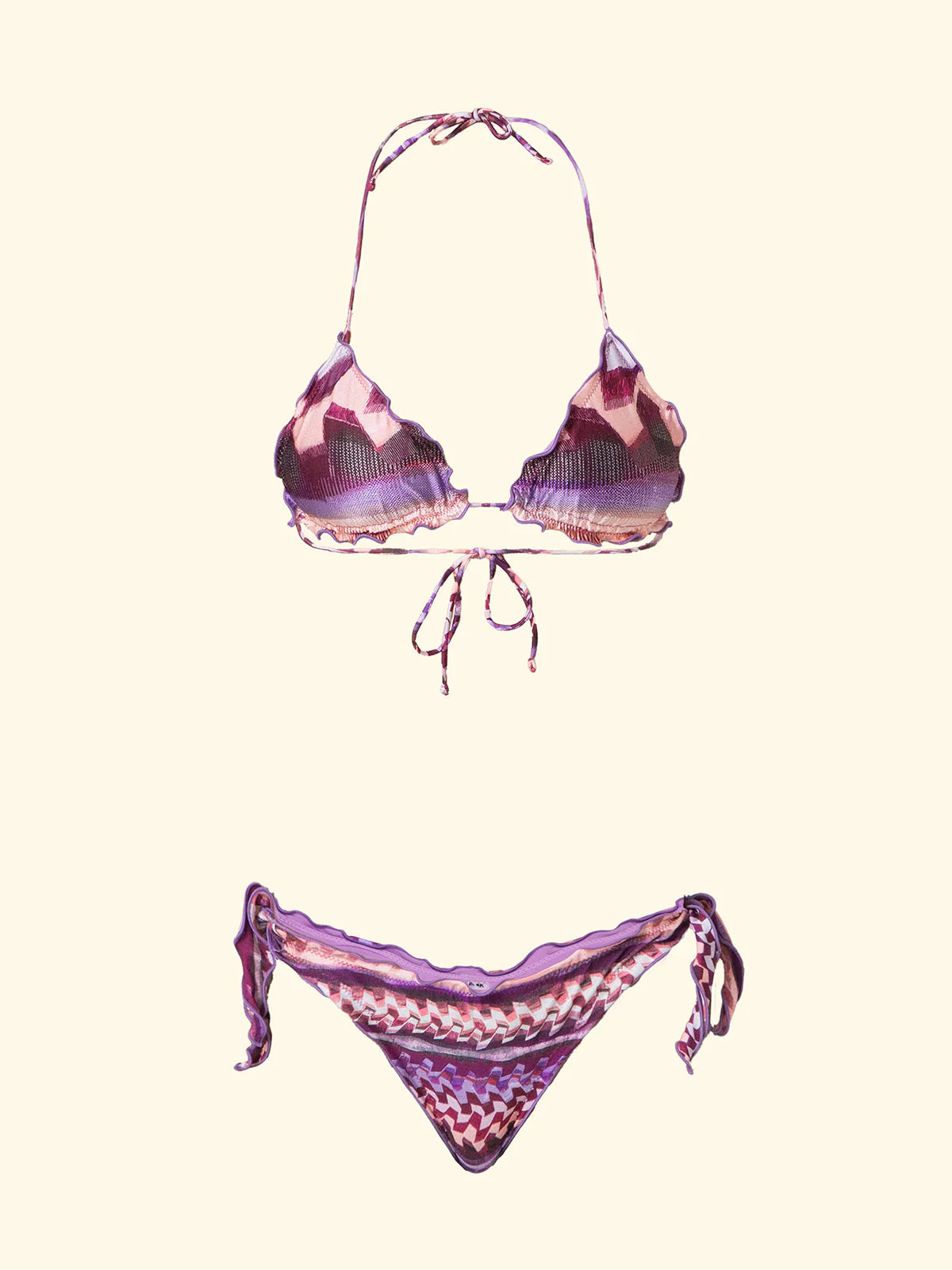 Bikini Donna F**K Triangolo con Slip regolabile Leblon SW2506-X56