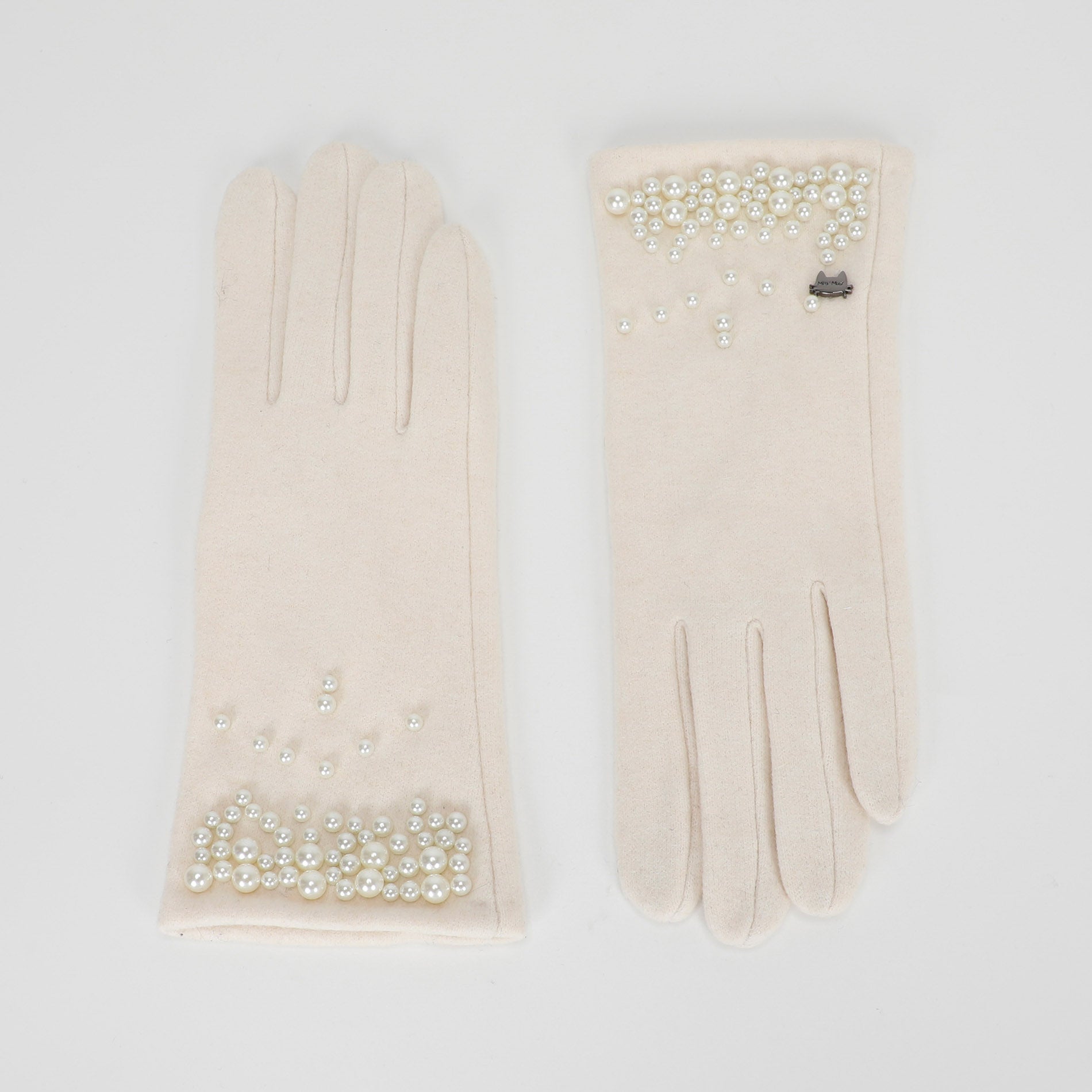 GUANTI CON PERLE