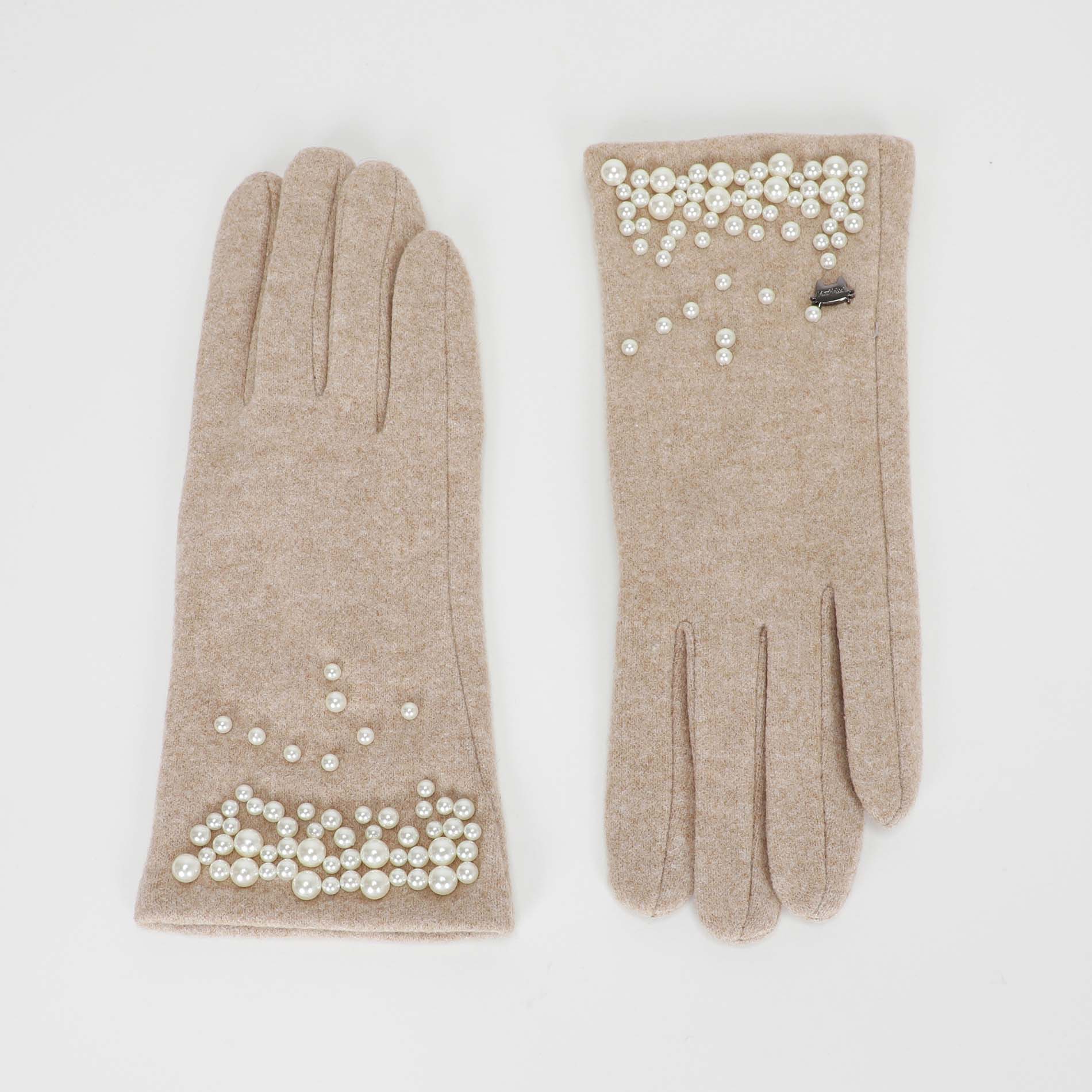 GUANTI CON PERLE