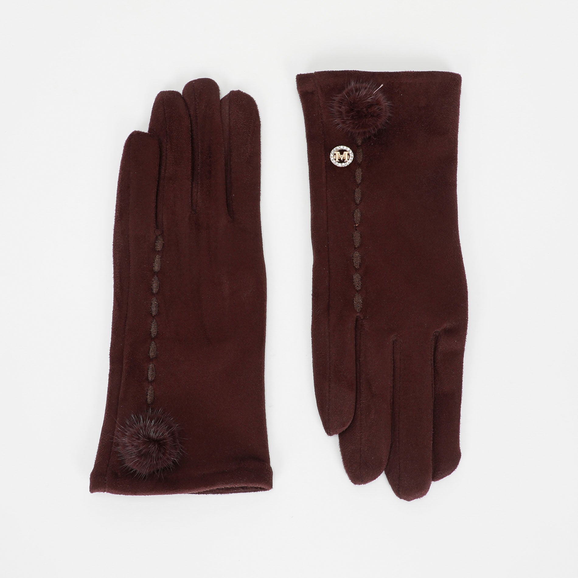 GUANTI EFFETTO SUEDE