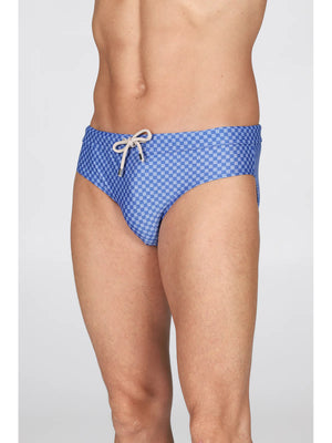 Slip mare uomo, con disegno esclusivo "quadro"