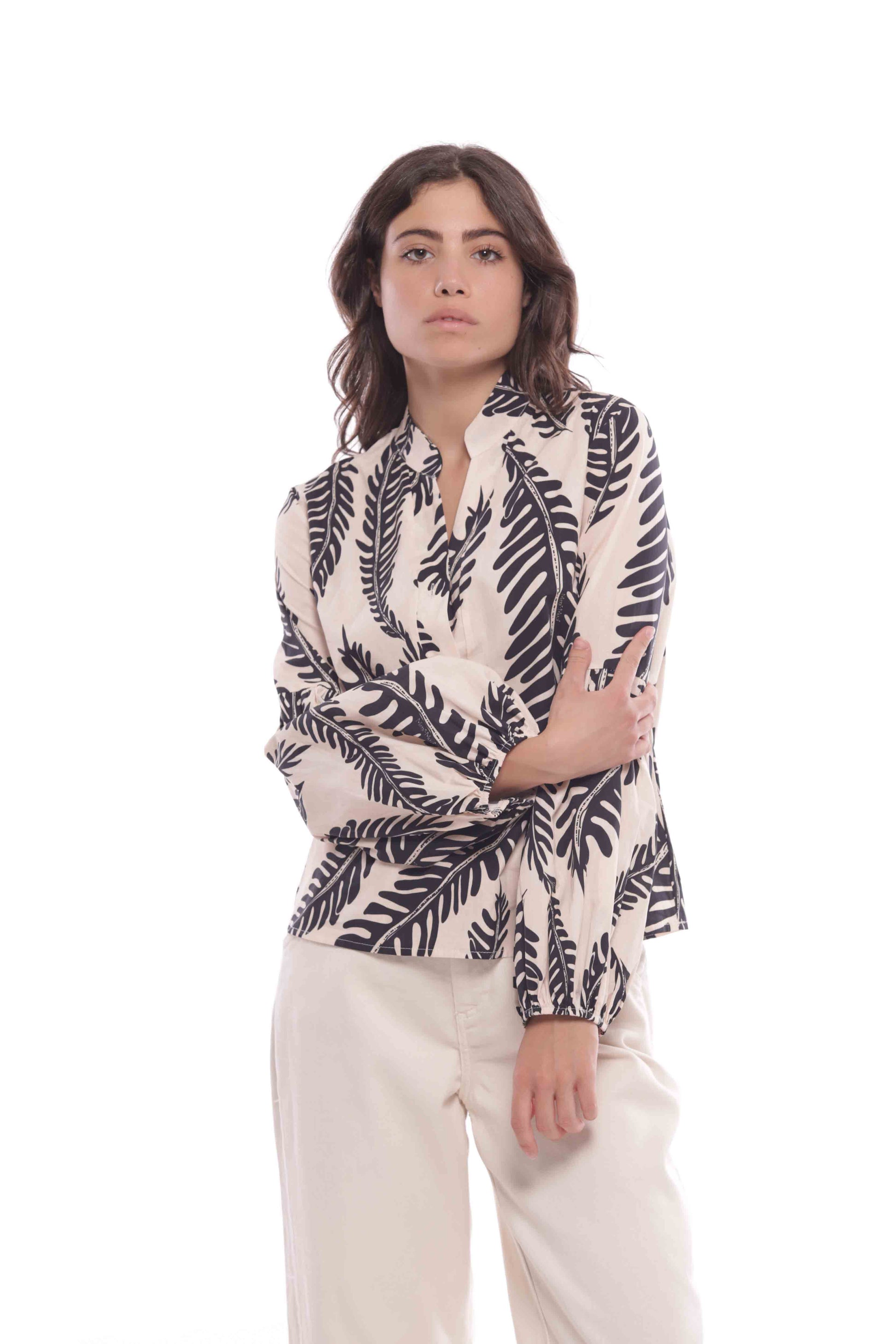 BLUSA FANTASIA LEAVES