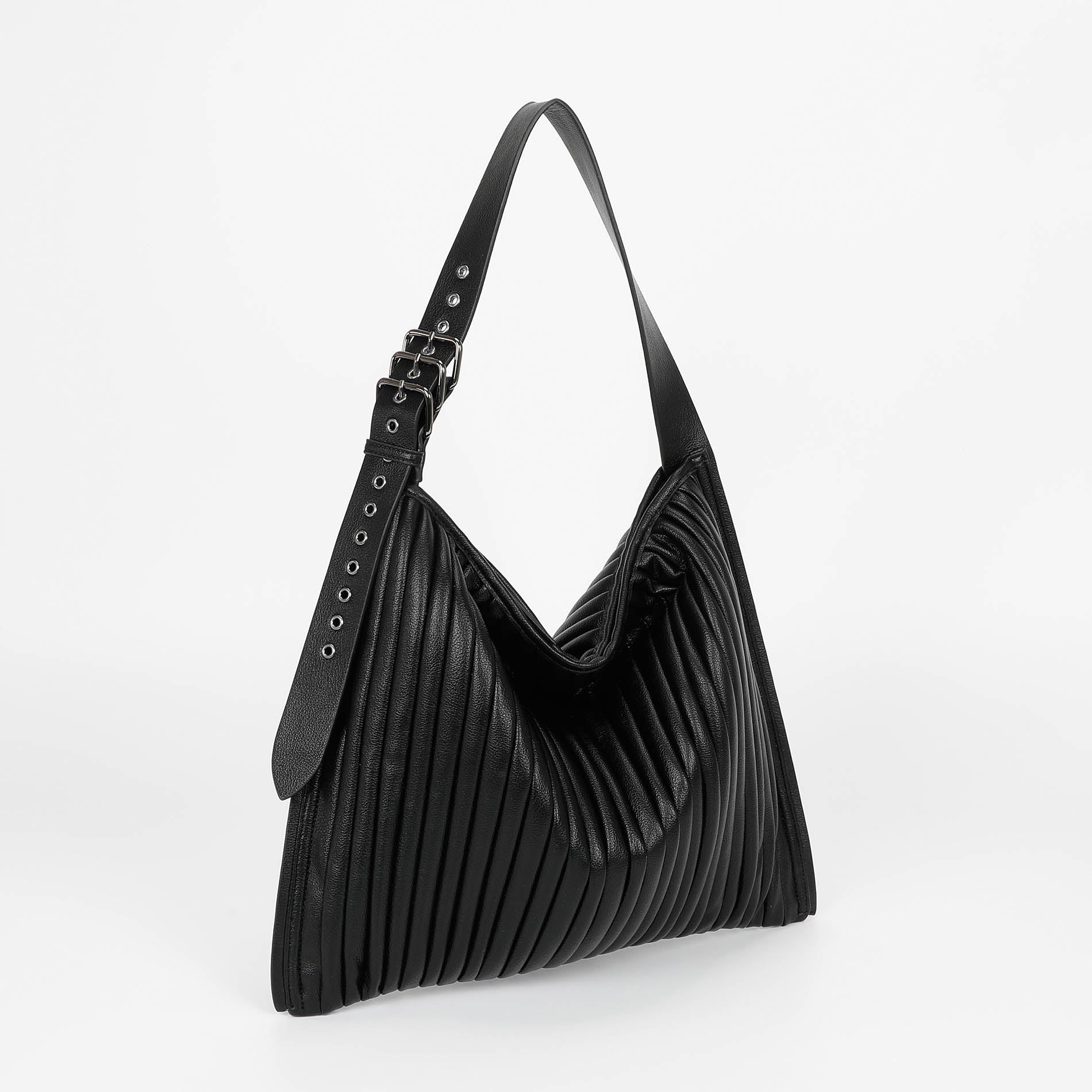 BORSA A SPALLA GRNADE PLISSETTATA