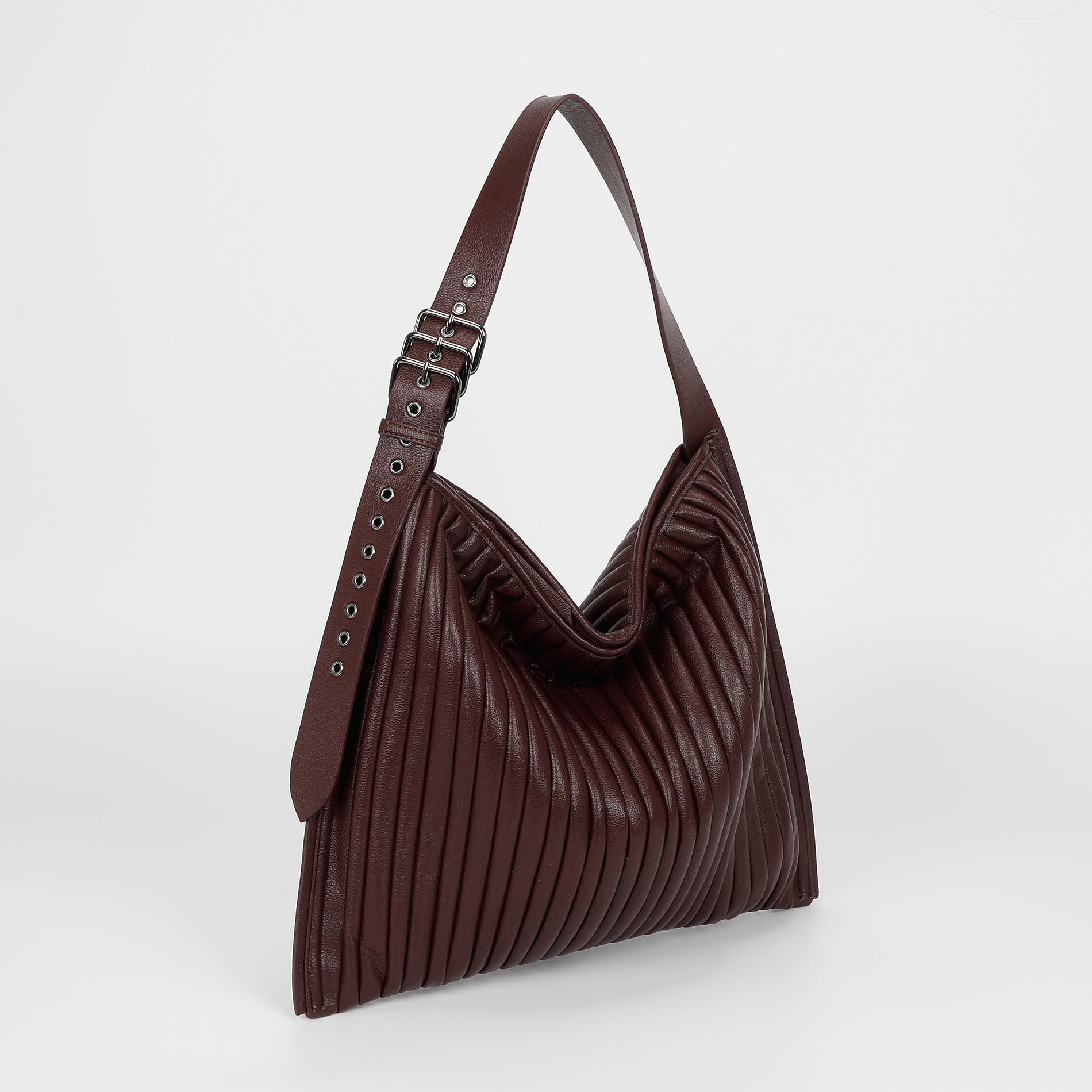 BORSA A SPALLA GRNADE PLISSETTATA