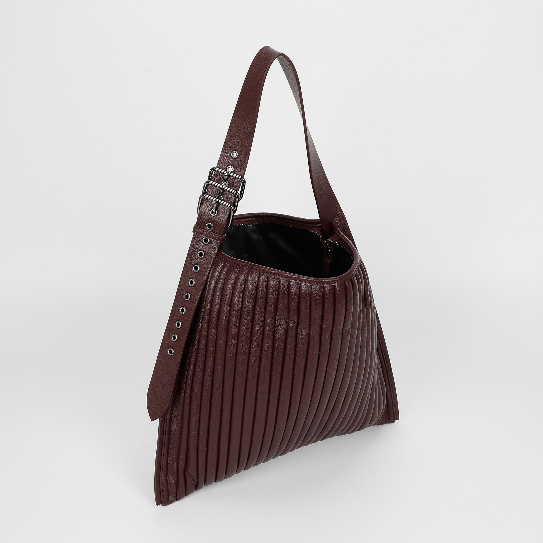 BORSA A SPALLA GRNADE PLISSETTATA