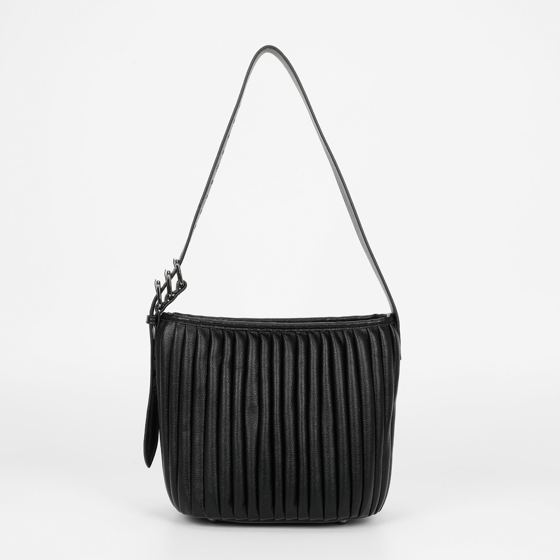 BORSA A TRACOLLA PLISSETTATA